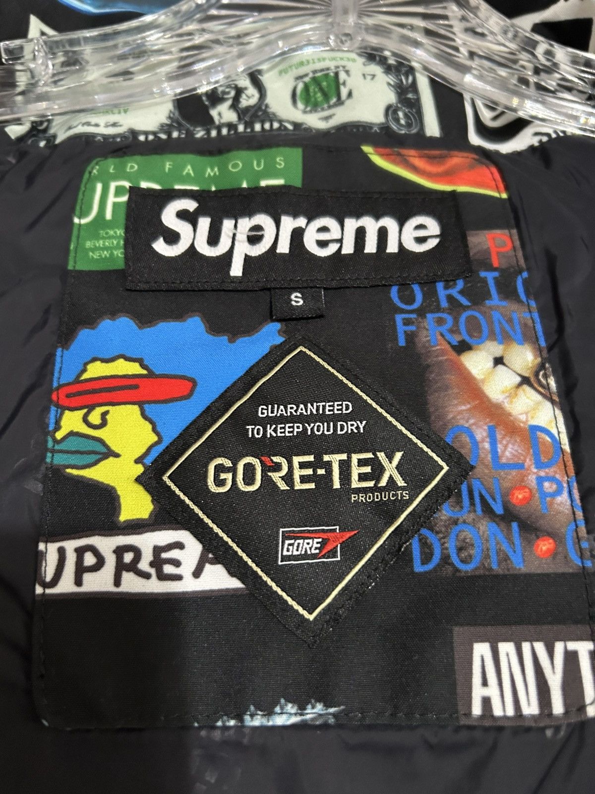 Supreme GORE-TEX Stickers Shell Jacket (SS21) - $398