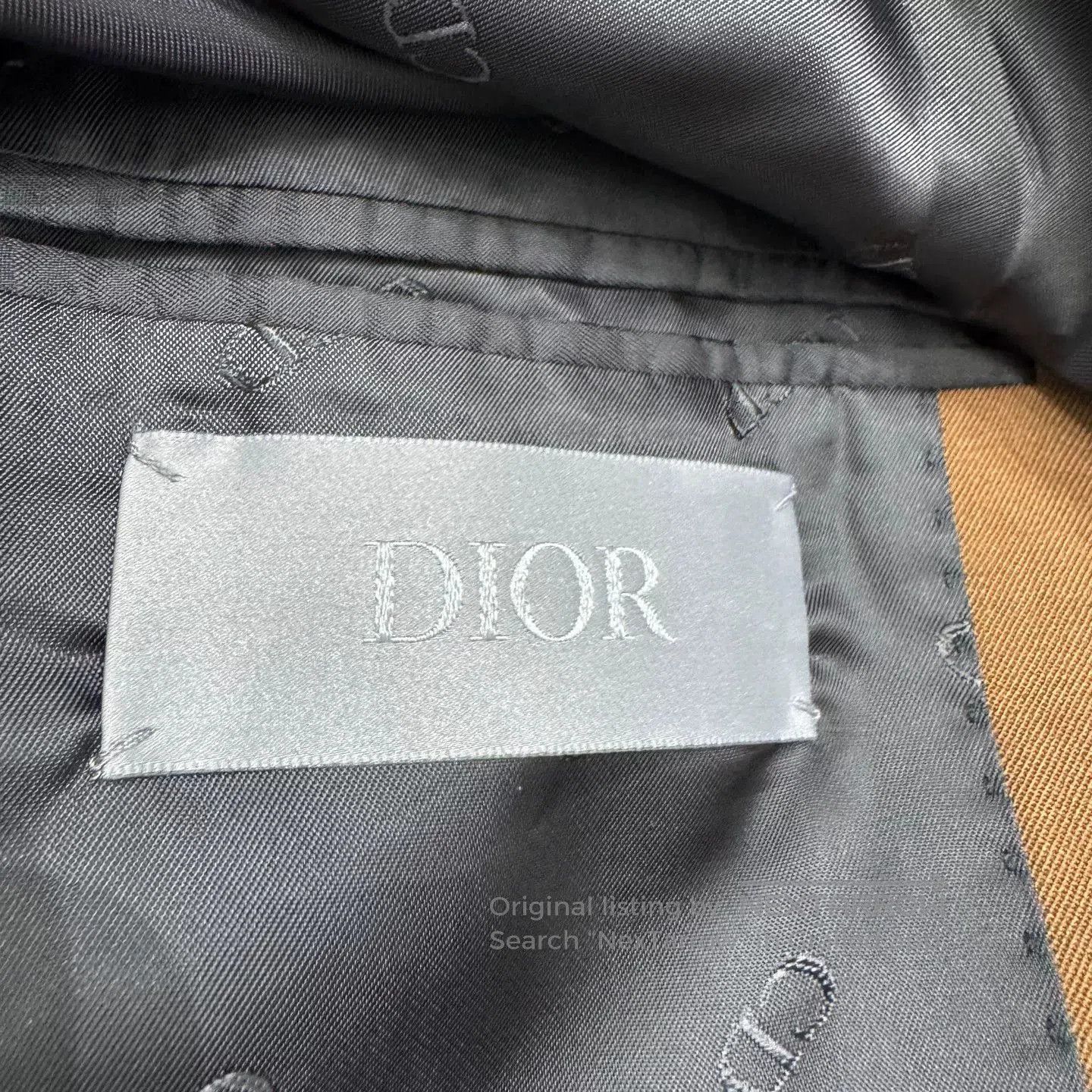 Dior Dior Brown Wool Structured Suit Jacket. Size US M / EU 48-50 / 2 - 2 Thumbnail