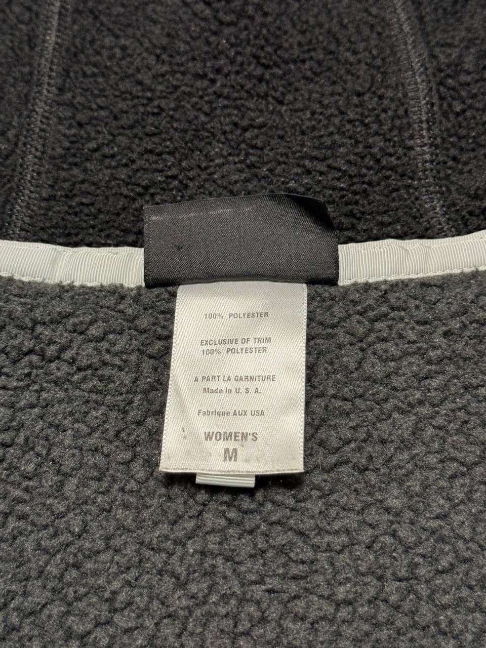 Patagonia Vintage Patagonia Synchilla Jacket Fleece Baggy Black Women Size M / US 6-8 / IT 42-44 - 6 Thumbnail