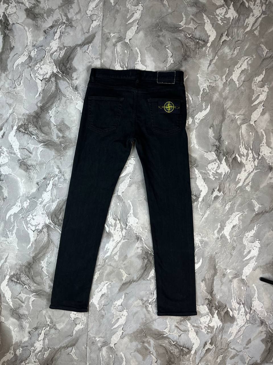 Stone Island Stone Island black denim trousers patch W30 L32 Size US 30 / EU 46 - 1 Thumbnail