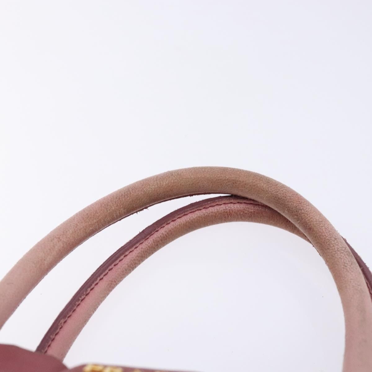 Prada PRADA Hand Bag Nylon Pink Gold Size ONE SIZE - 8 Thumbnail