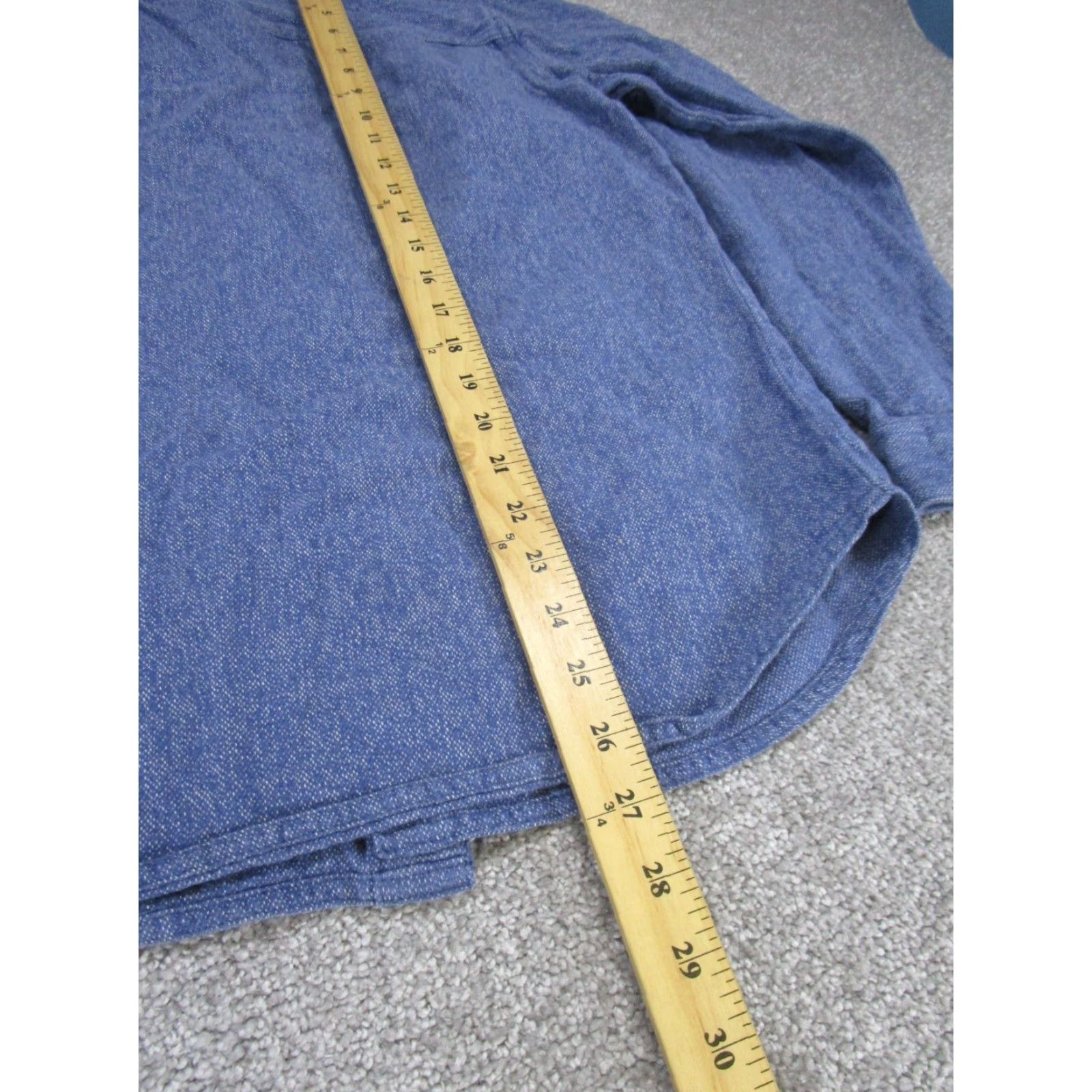 Vintage VINTAGE Columbia Shirt Mens Medium Blue Flannel Cotton Workwear Button-Up Long Sleeve Collared Button-Front 90s Mens Size US M / EU 48-50 / 2 - 4 Thumbnail