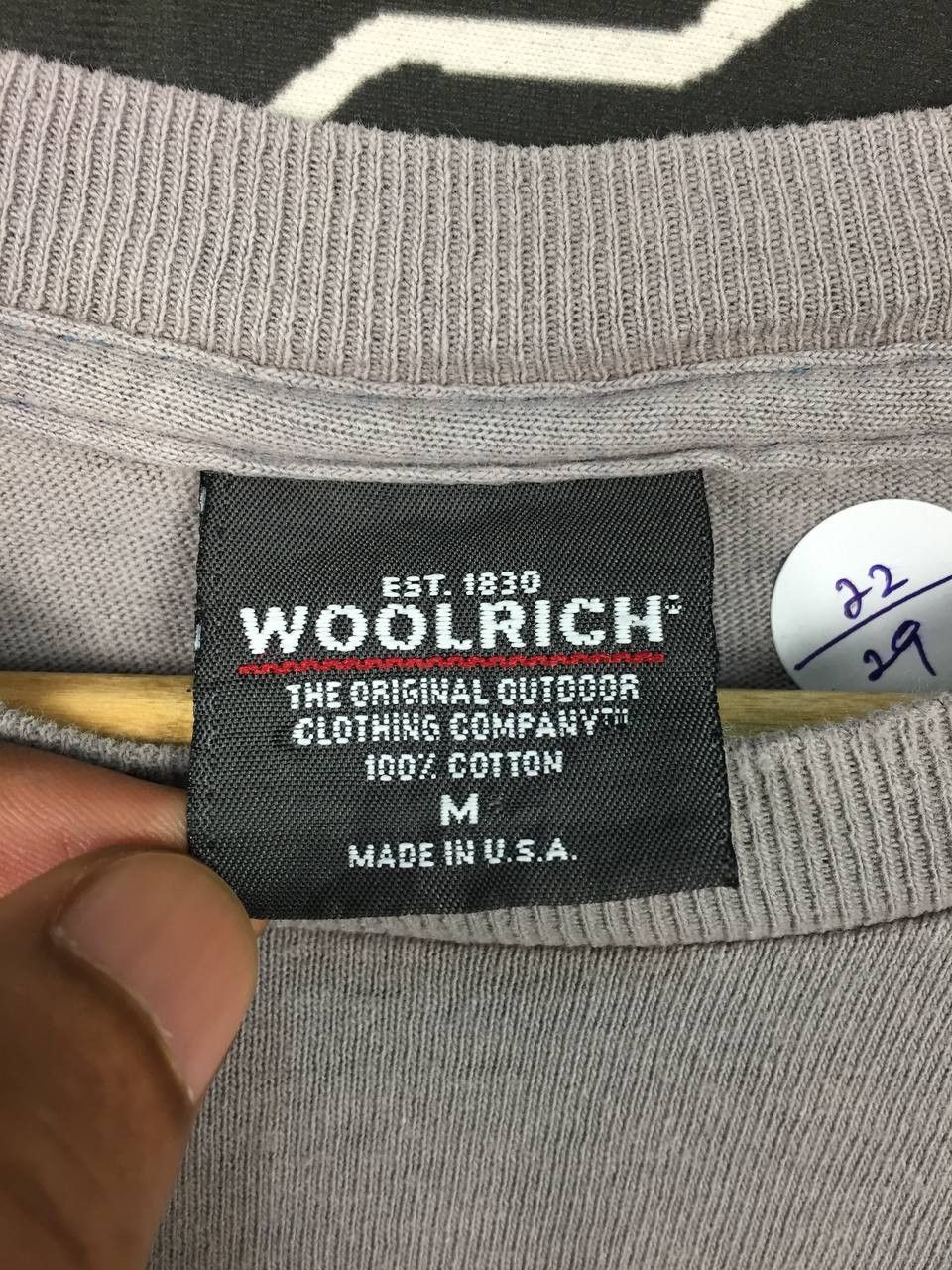 Vintage Vtg 90s Woolrich Outdoor Striped Bass Made In Usa Tee Size US M / EU 48-50 / 2 - 10 Thumbnail