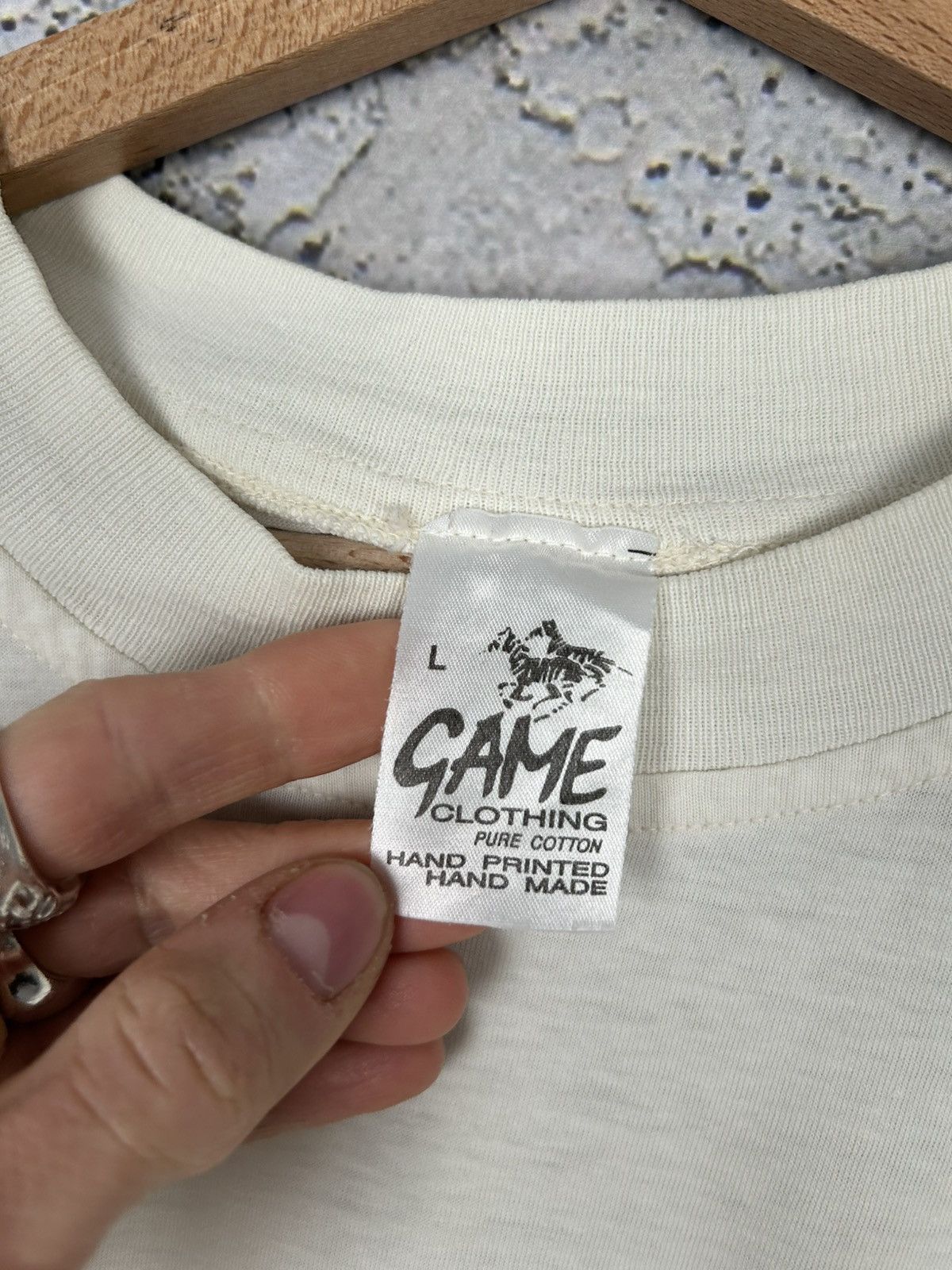 Vintage Vintage Animal Graphic Tee 90s Tracks Of South Africa Size US L / EU 52-54 / 3 - 6 Thumbnail