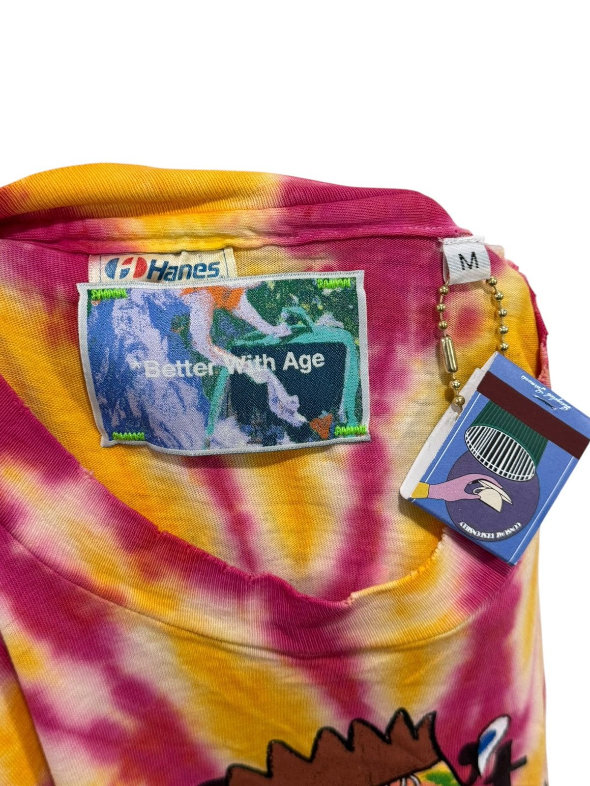 Better With Age Better With Age Worser Tee Tie Dye Pink Yellow Size US M / EU 48-50 / 2 - 7 Thumbnail
