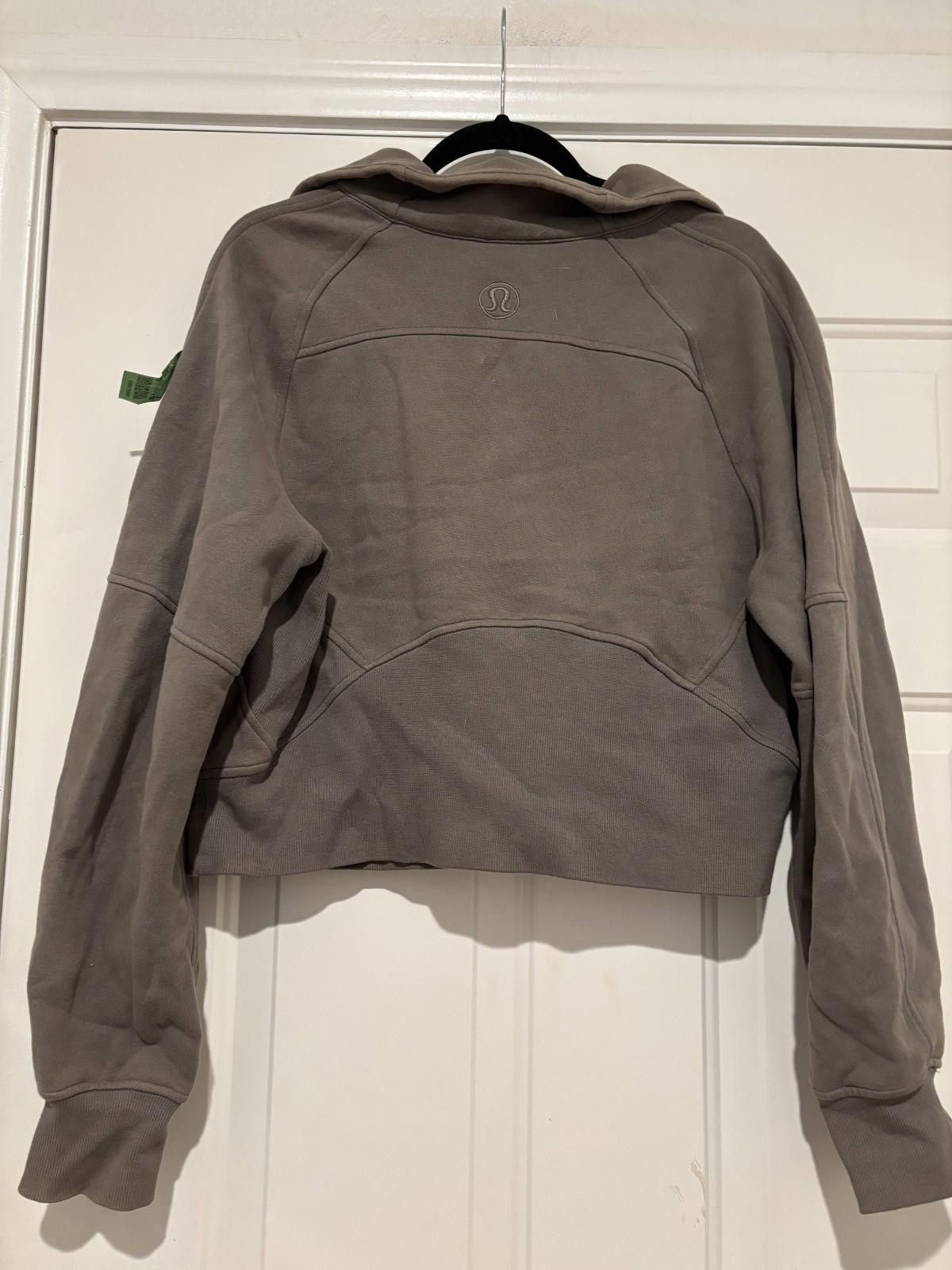 Lululemon Olive/brown sz M Lululemon jacket DISCOLORATION FRONT #554 Size M / US 6-8 / IT 42-44 - 3 Thumbnail