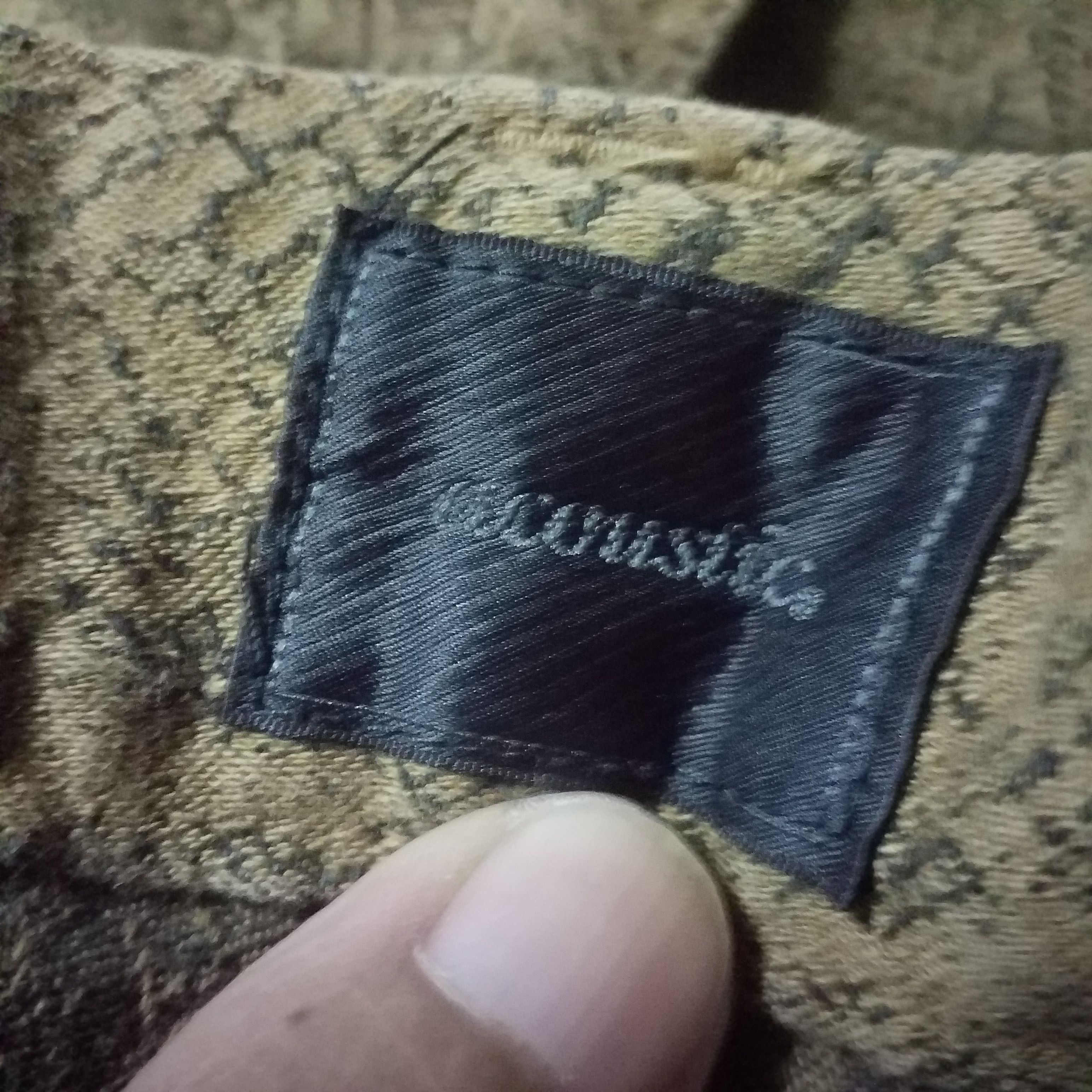 Japanese Brand ACOUSTIC JEANS SNAKE DESIGN KNITE NOT PRINT Size 38" / US 16 / IT 52 - 9 Thumbnail