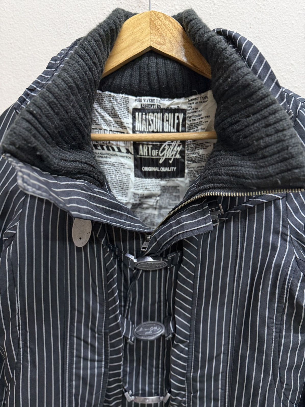 Japanese Brand Maison Gilfy LGB style Bondage Jacket Size XS / US 0-2 / IT 36-38 - 23 Thumbnail