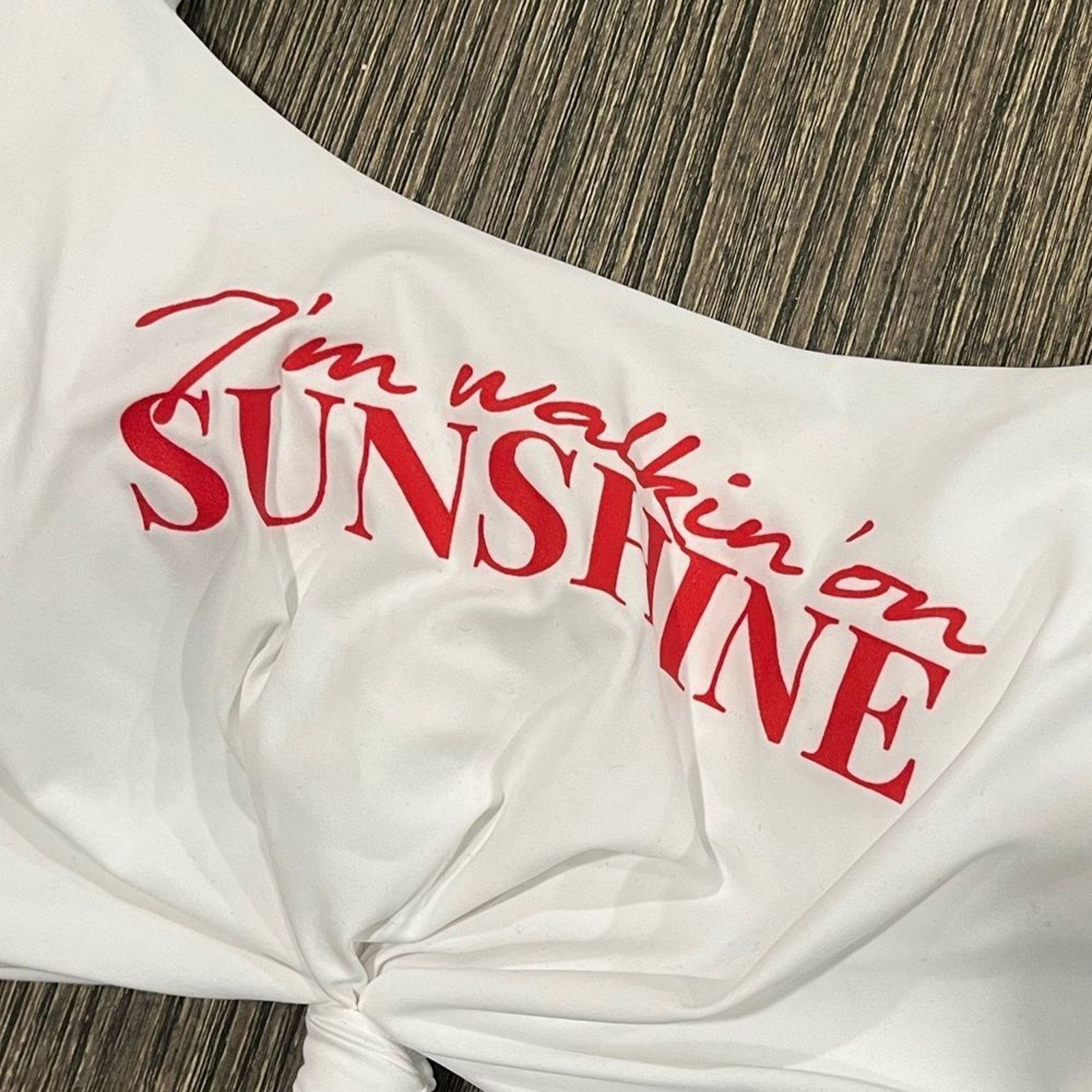 Vintage NWOT Banana Moon Bikini Tank Beachbabe Nouo Bralette Size L Size L / US 10 / IT 46 - 2 Thumbnail