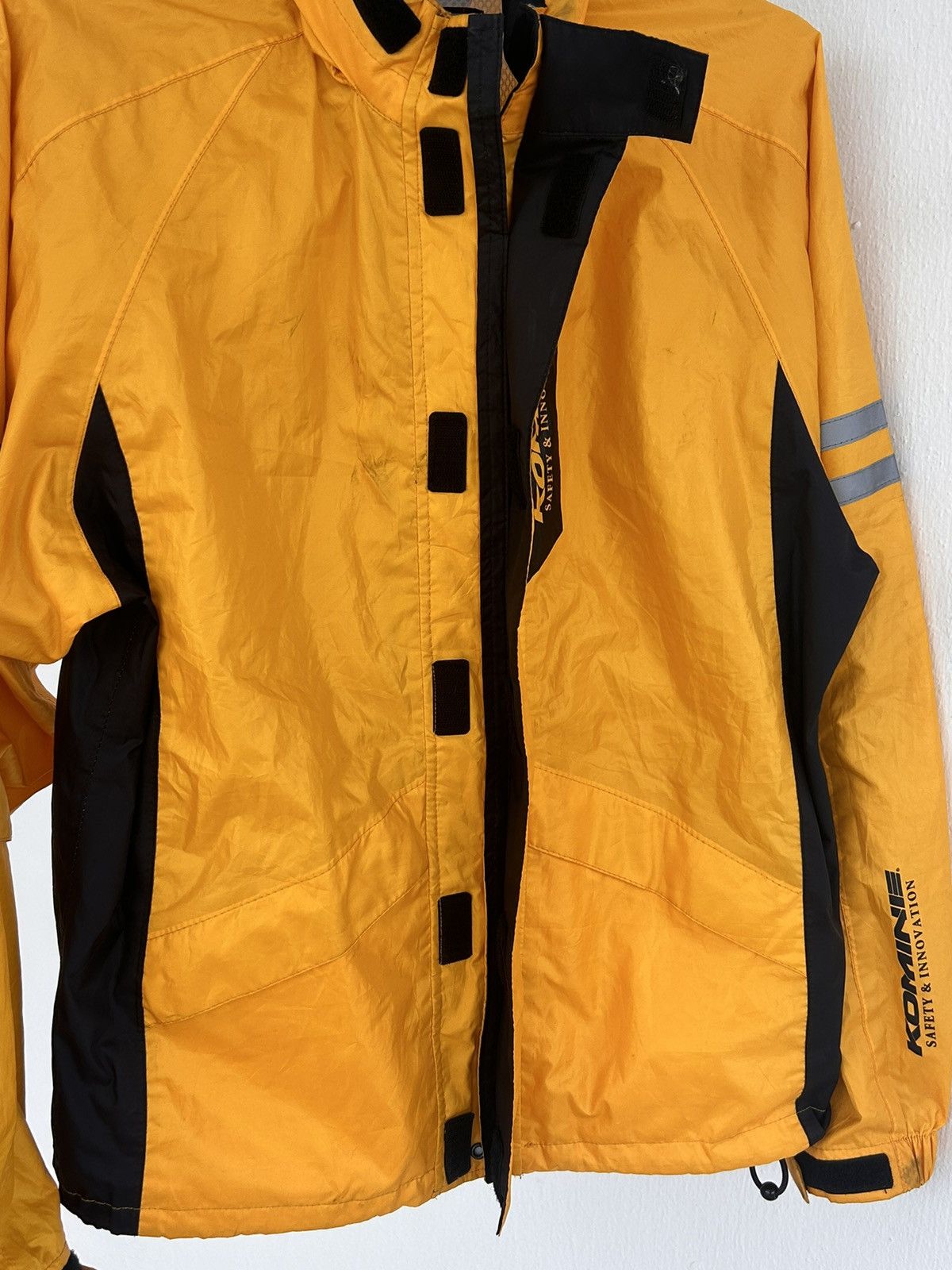 Japanese Brand Komine windbreaker vintage yellow Size US M / EU 48-50 / 2 - 5 Thumbnail