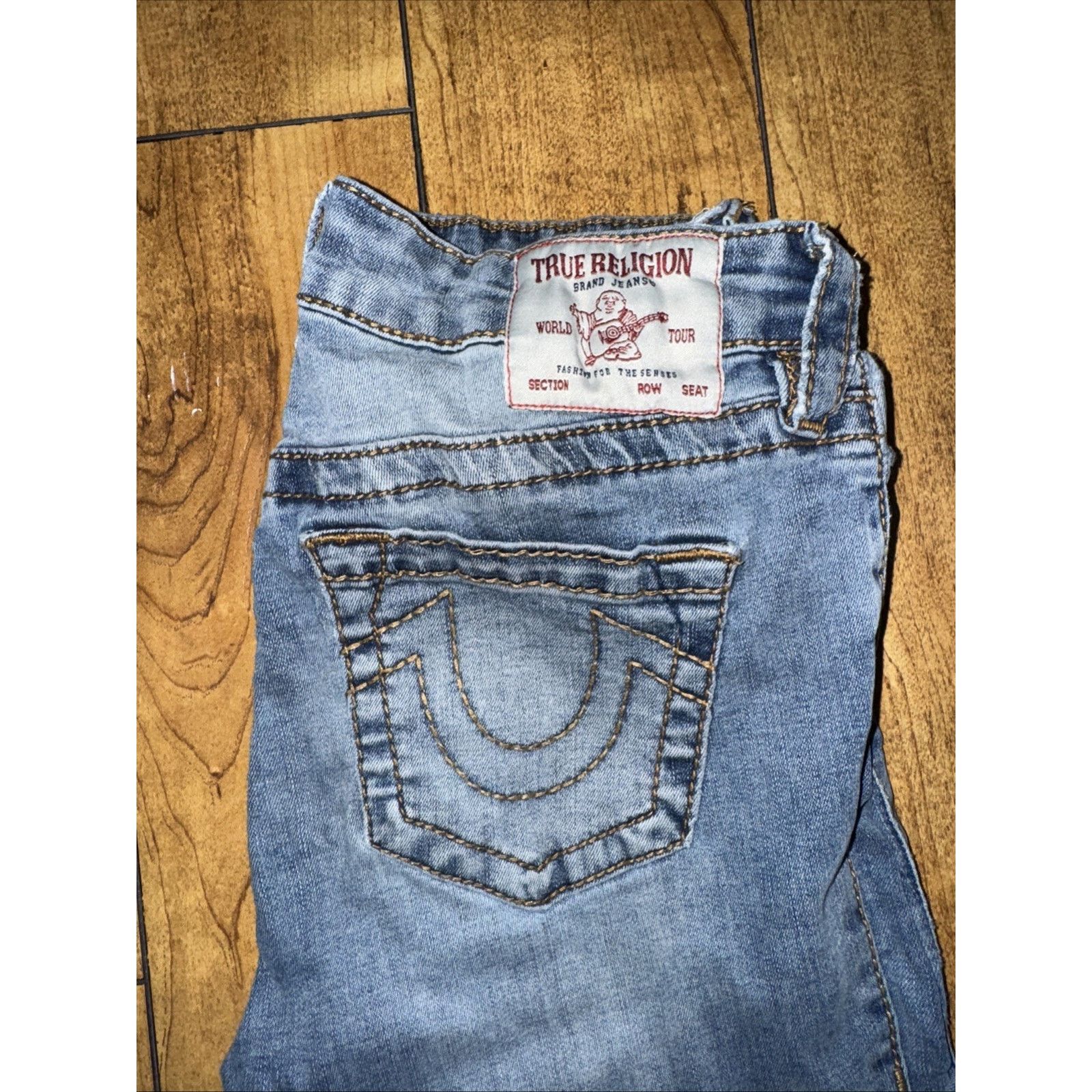 True Religion × Vintage True Religion Becca Mid Rise Bootcut Jeans Women’s 28x34 Size 28" / US 6 / IT 42 - 2 Thumbnail