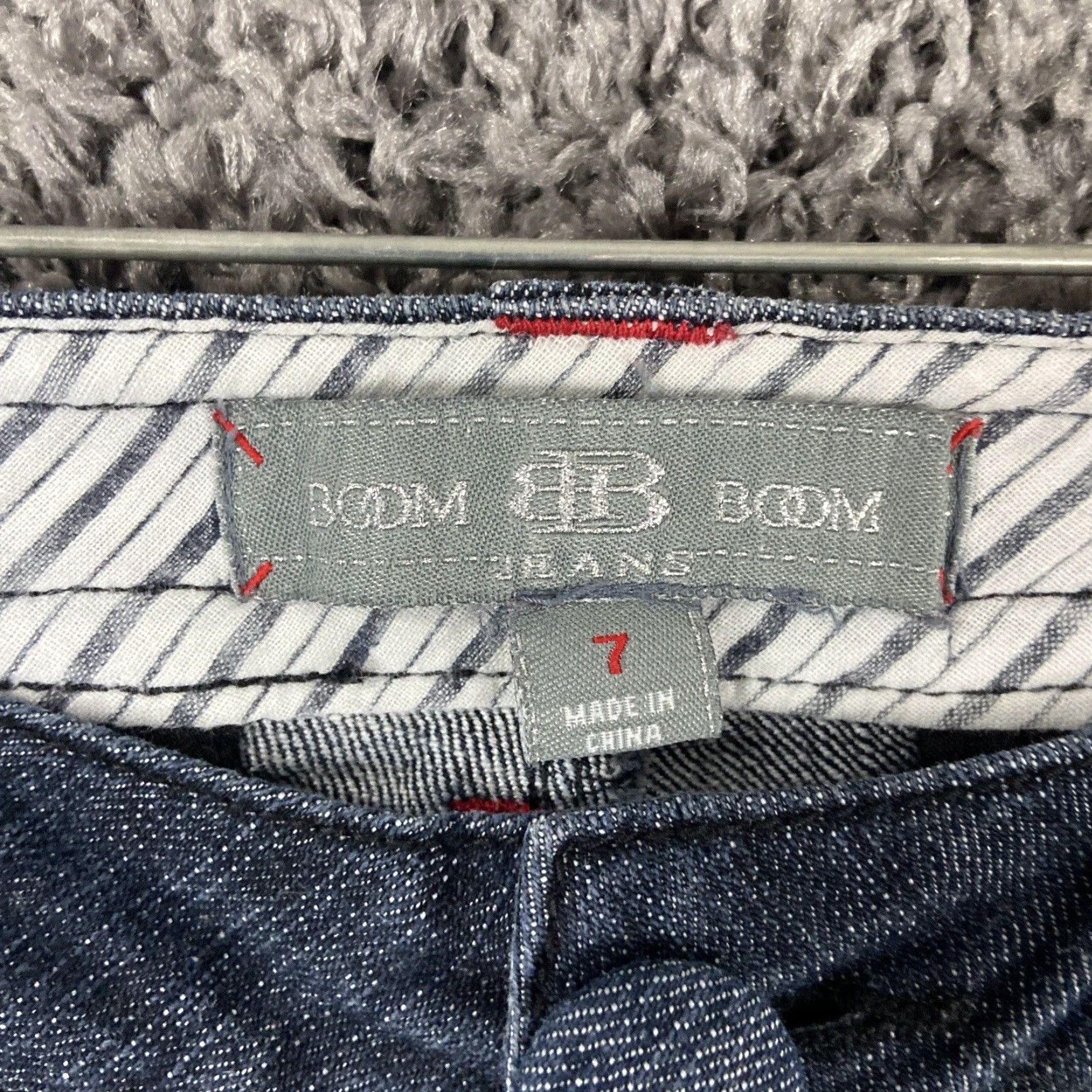 Vintage Boom Boom Jeans Women 7 Blue Skinny Womens Size 28" / US 6 / IT 42 - 5 Thumbnail
