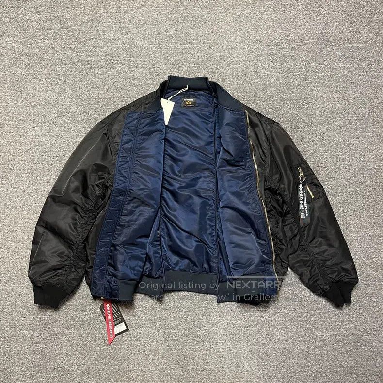 Vetements Vetements Joint-branded oversized flight jacket Size US L / EU 52-54 / 3 - 3 Thumbnail