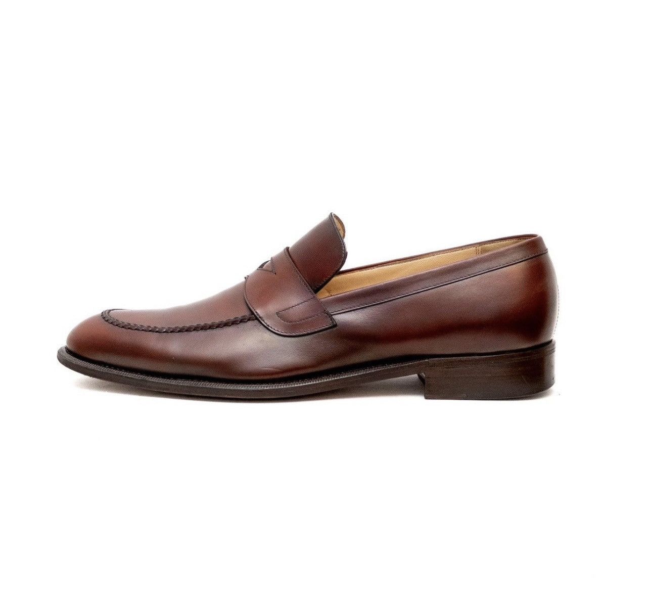 Salvatore Ferragamo Salvatore Ferragamo Penny Loafers Men Size 11D Brown Slip On Size US 11 / EU 44 - 2 Thumbnail