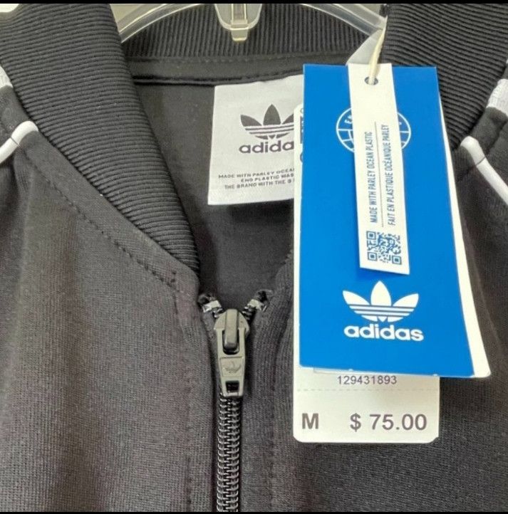 Adidas Adidas SST Primeblue Track Jacket - Men's Size M Size US M / EU 48-50 / 2 - 5 Thumbnail