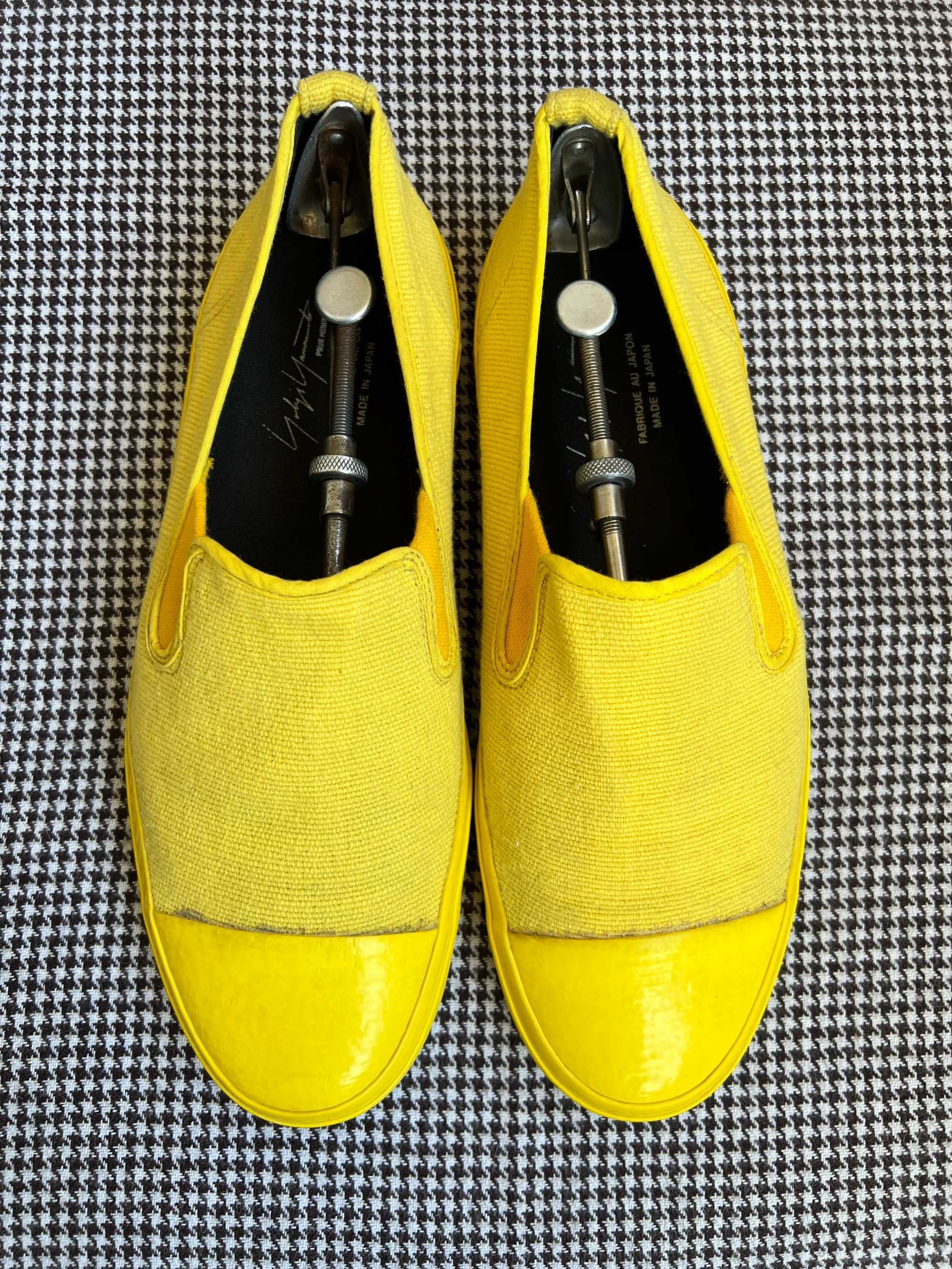 Yohji Yamamoto Yohji Yamamoto Yellow Vintage 98 Low Shoes Size US 7 / EU 40 - 1 Thumbnail