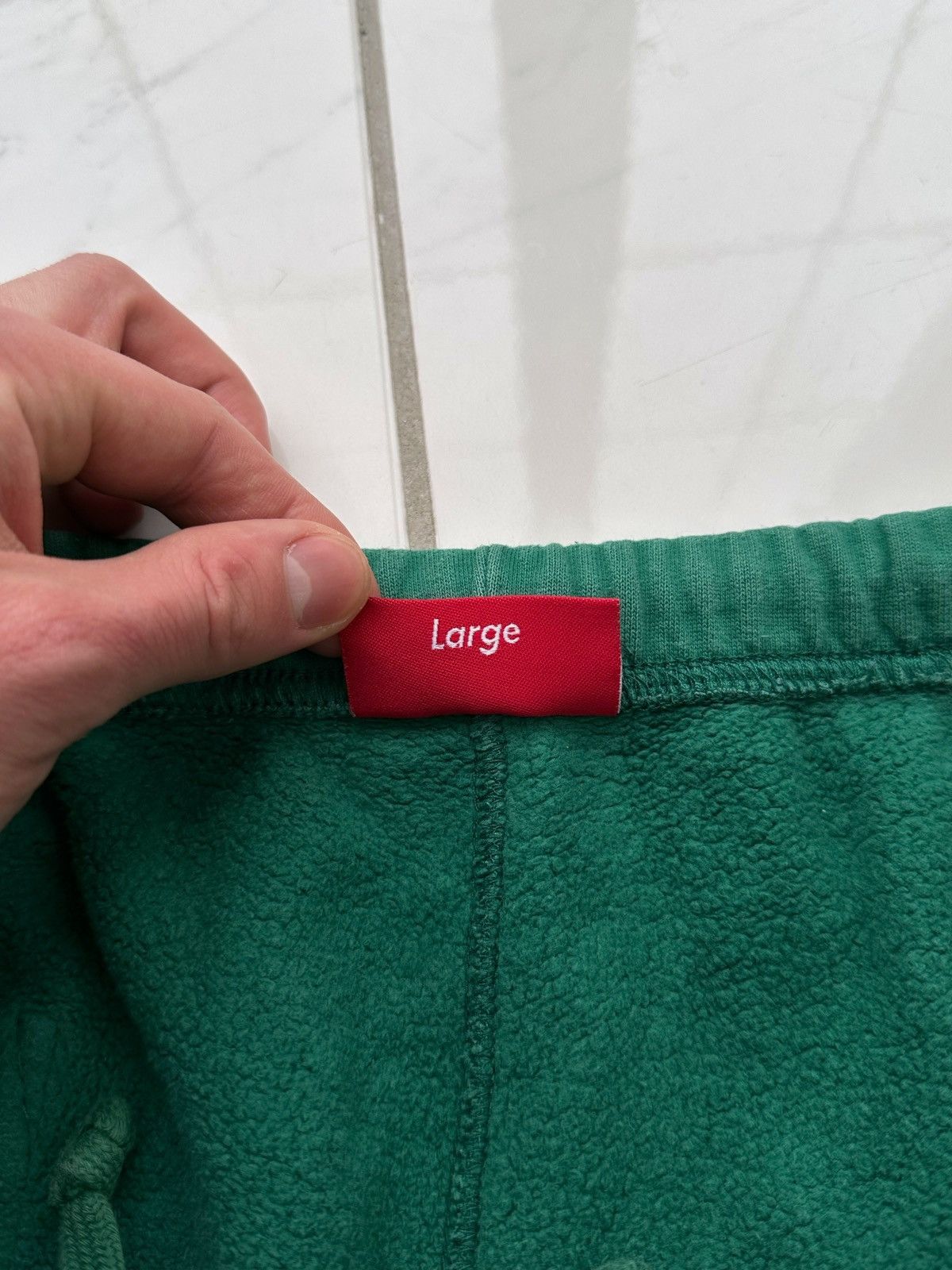 Supreme Supreme Green Sweatpants Size US 34 / EU 50 - 9 Thumbnail