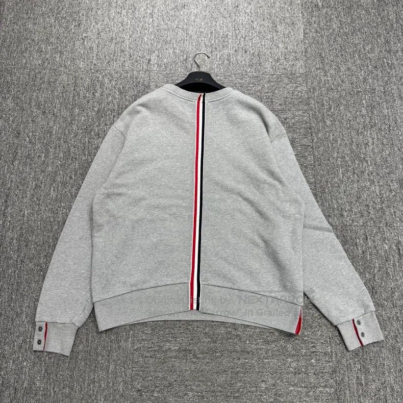 Thom Browne Thom Browne Striped Sweatshirt Size US XL / EU 56 / 4 - 5 Thumbnail