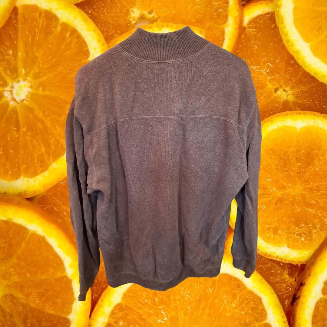 Tommy Bahama Tommy Bahama 1/4 Zip Brown Sweater Size Medium Size US M / EU 48-50 / 2 - 5 Thumbnail