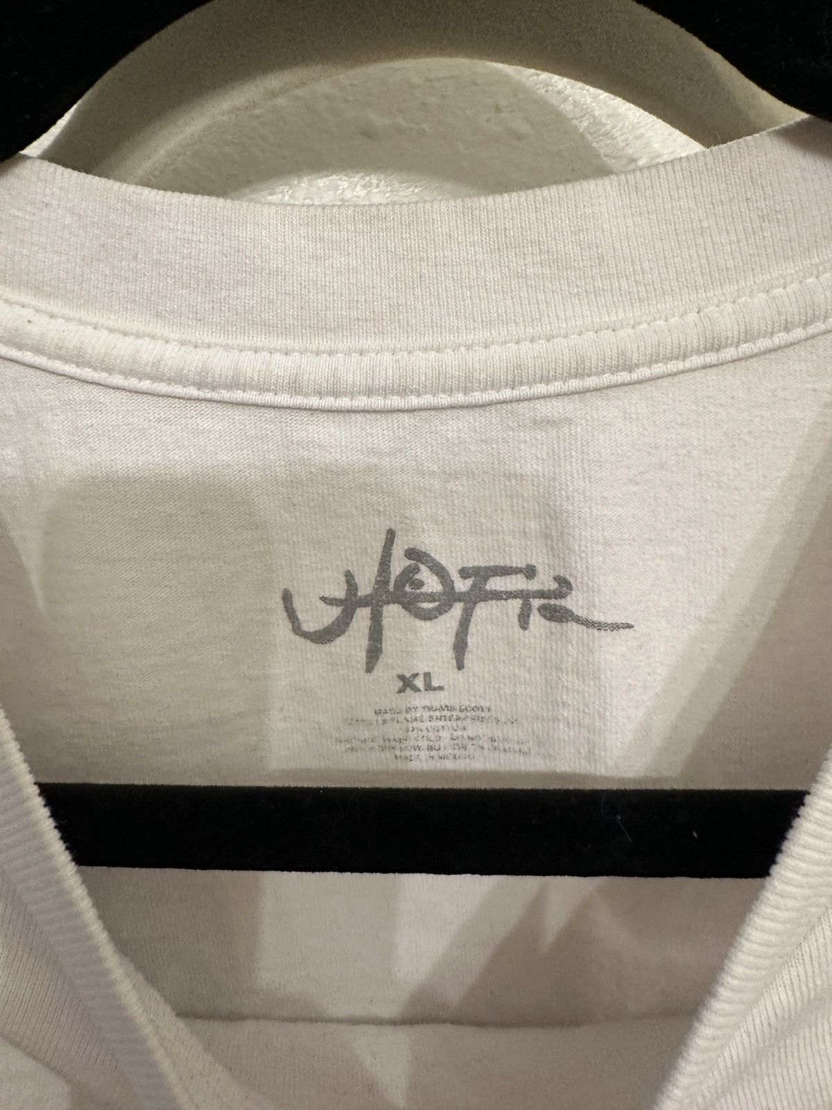 Travis Scott Travis Scott Utopia B1 Tee White Size US XL / EU 56 / 4 - 4 Thumbnail