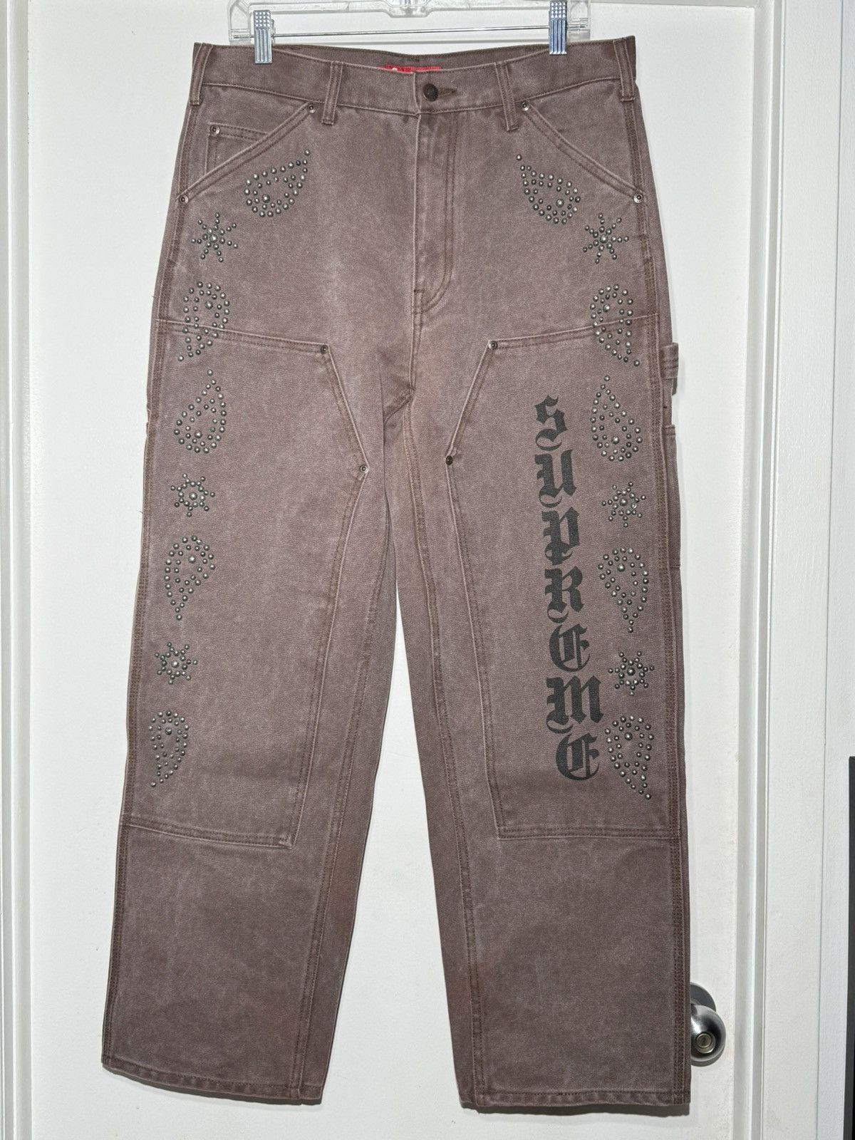 Supreme Paisley Studded Painter Pant 34（Buy Supreme Paisley