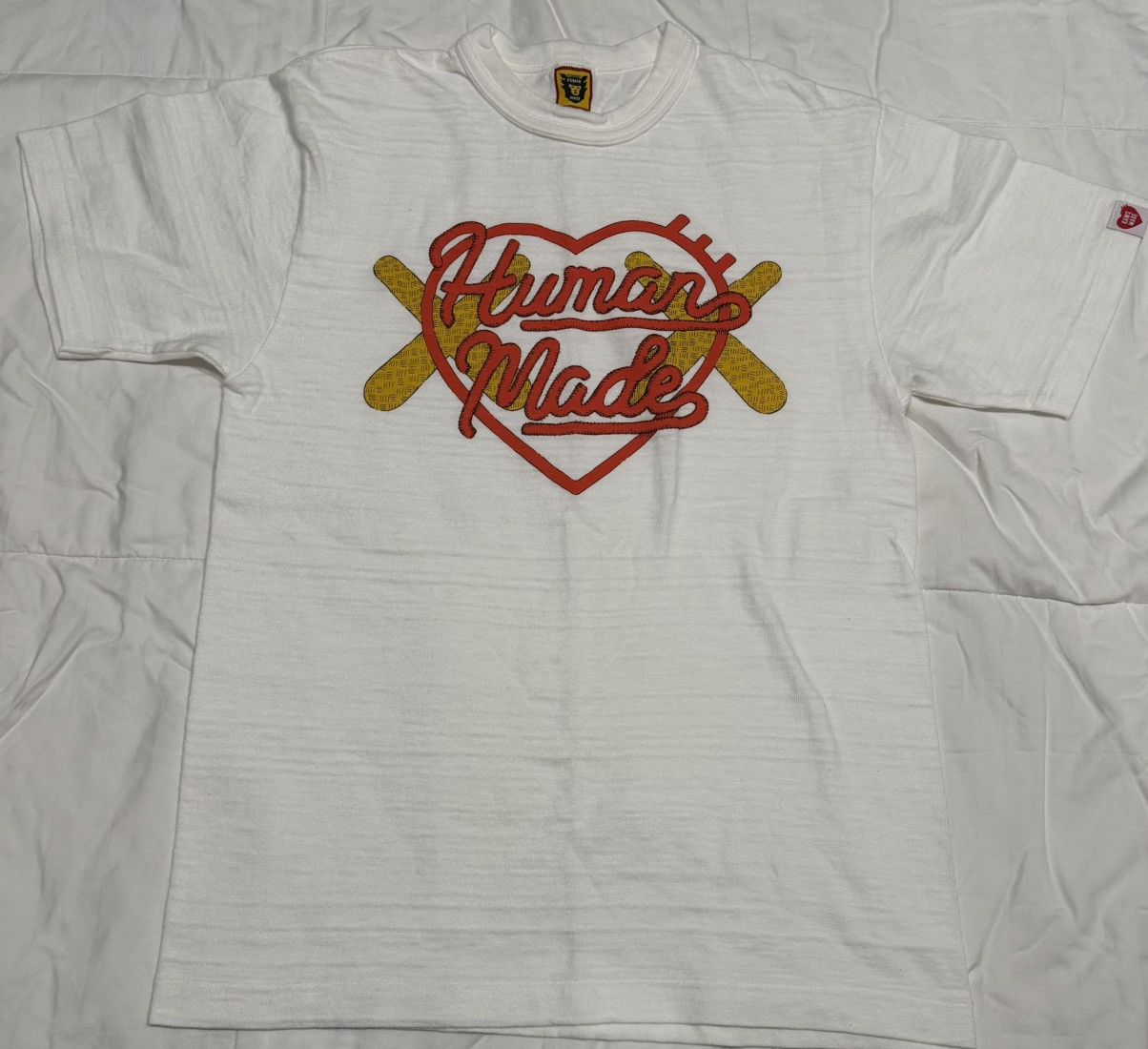 Human Made × Kaws Human Made x Kaws White Tshirt Size US S / EU 44-46 / 1 - 1 Thumbnail