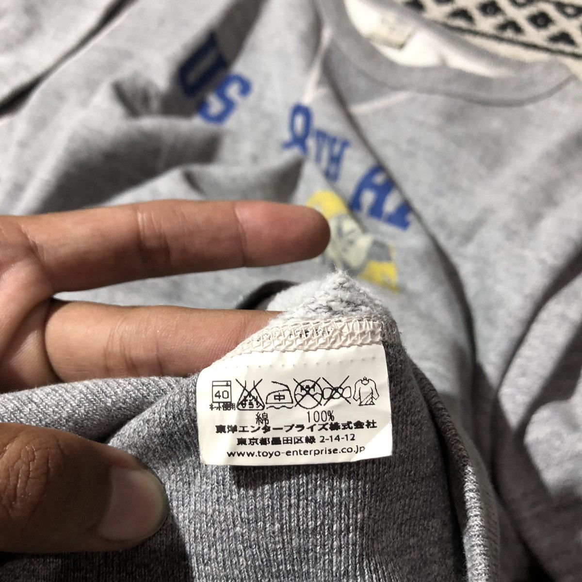 Buzz Rickson's Vintage Buzz Rickson Grey Sweatshirt Size US L / EU 52-54 / 3 - 17 Thumbnail