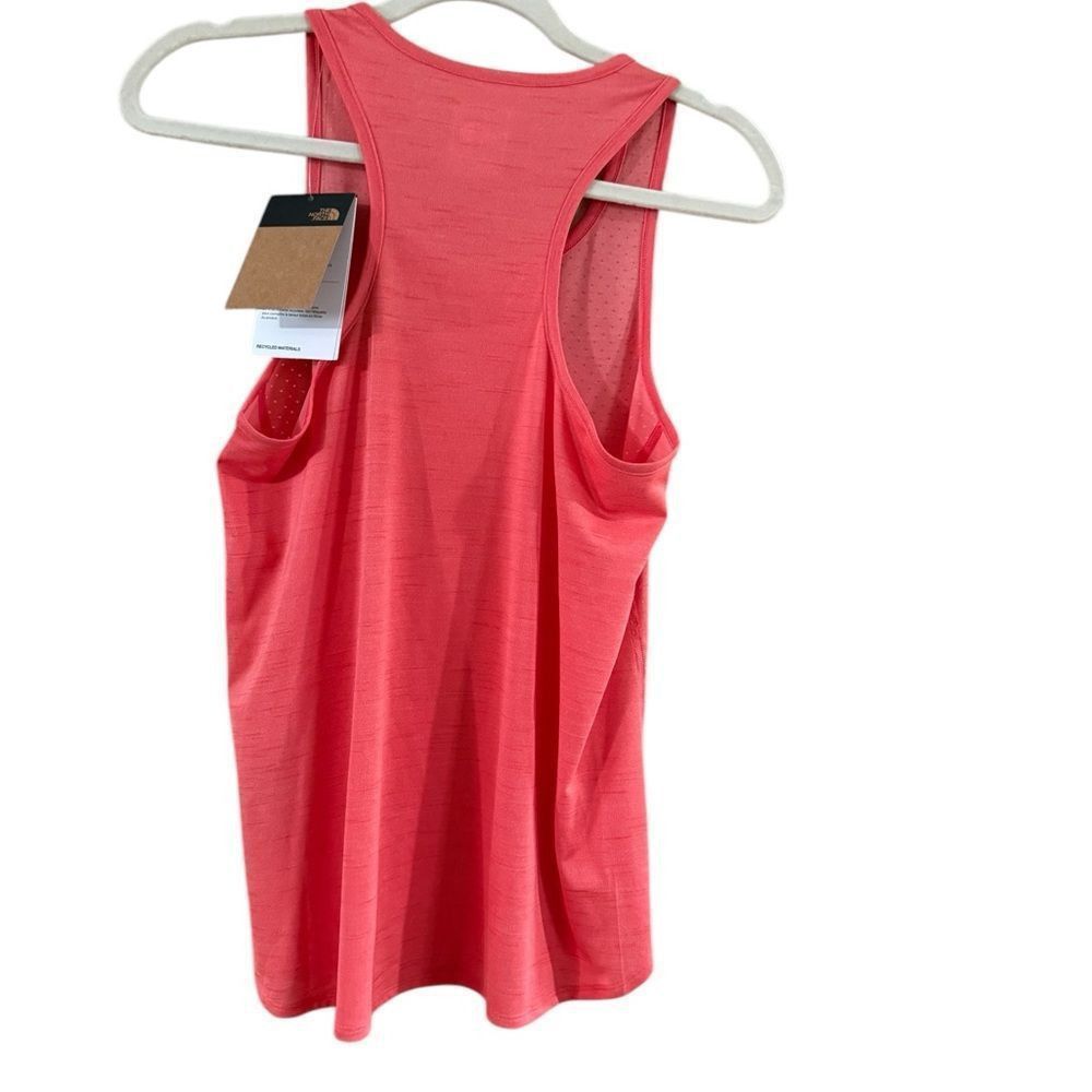 The North Face The North Face Vibrant Orange Pink Sleeveless Tank Top Size XS / US 0-2 / IT 36-38 - 2 Thumbnail