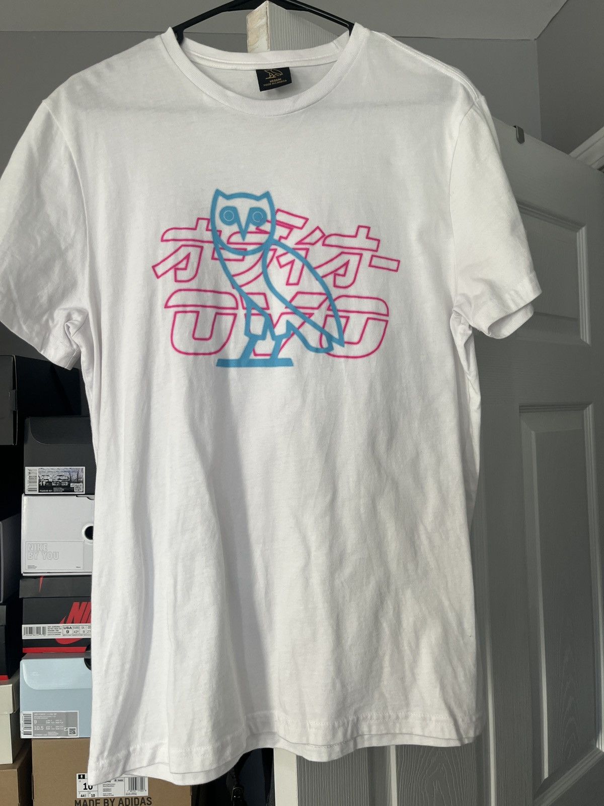 October's Very Own OVO Neon Lights Tee Size US M / EU 48-50 / 2 - 1 Thumbnail