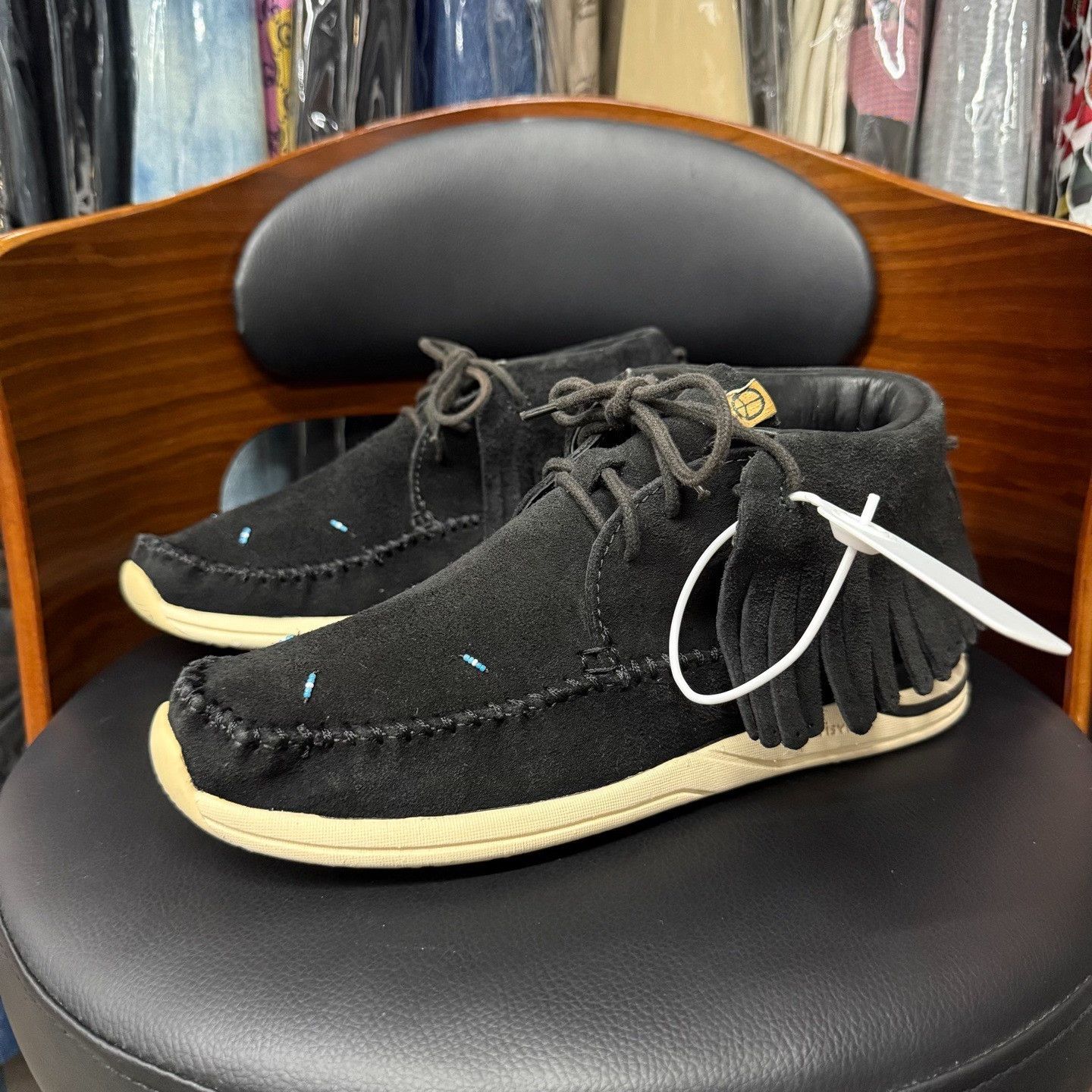 Visvim Visvim Limited Black Lowtop Sneakers 7.5 Men Size US 7.5 / EU 40-41 - 1 Thumbnail