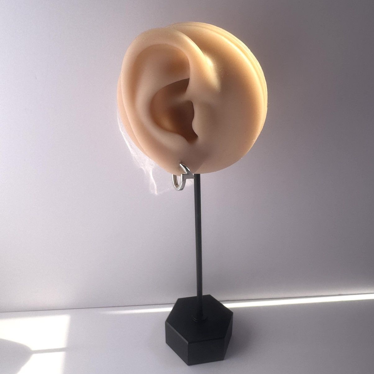 Other Small Lightning Hoop Earrings for Men Women Unisex Style Size ONE SIZE - 6 Thumbnail