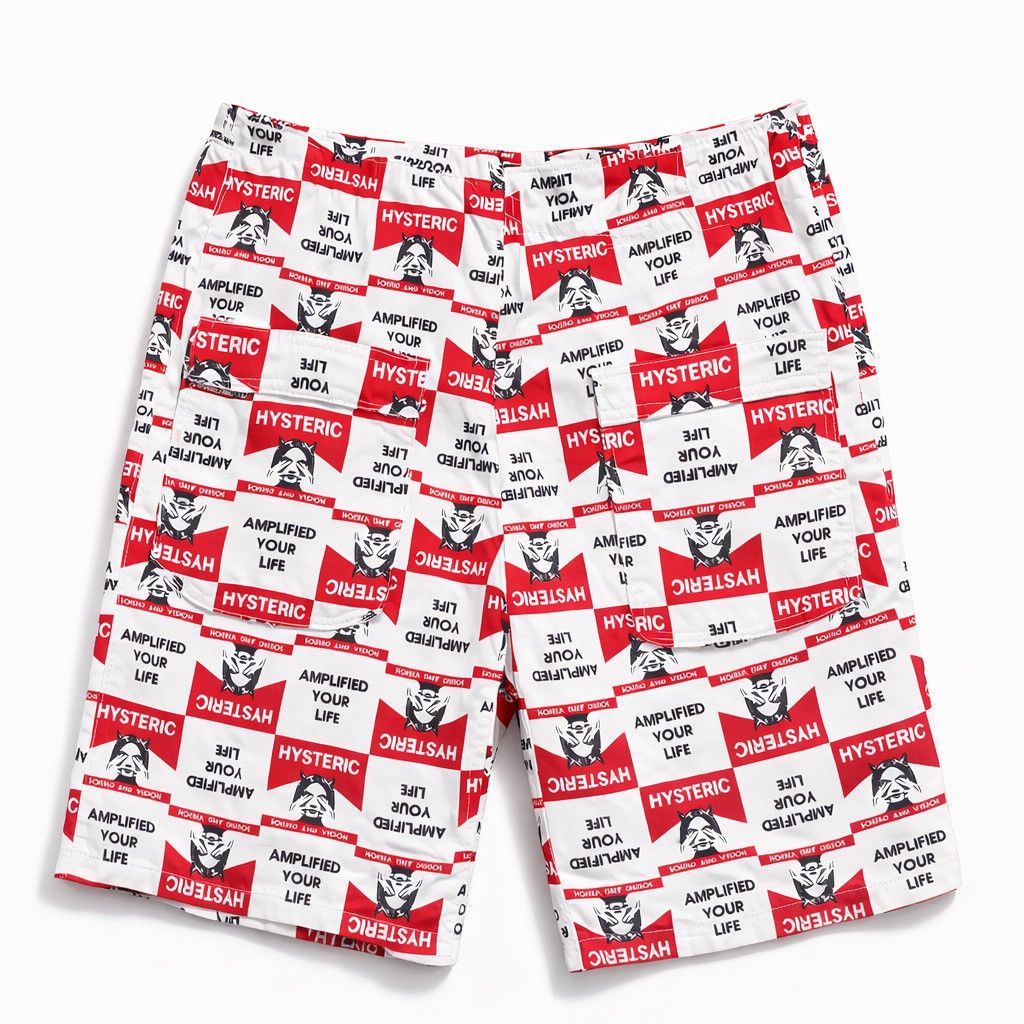 Hysteric Glamour Hysteric Glamour AOP Logo Shorts Size M Made in Japan Size US 32 / EU 48 - 8 Thumbnail