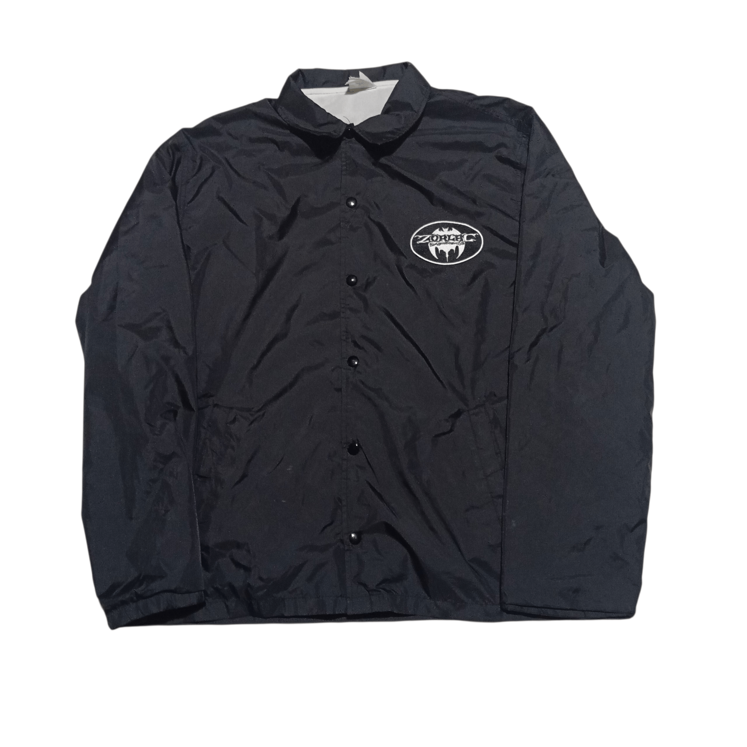 Other Vintage Zorlac " No Punk Rock, No Life" Windbreaker Jacket Size US L / EU 52-54 / 3 - 3 Thumbnail