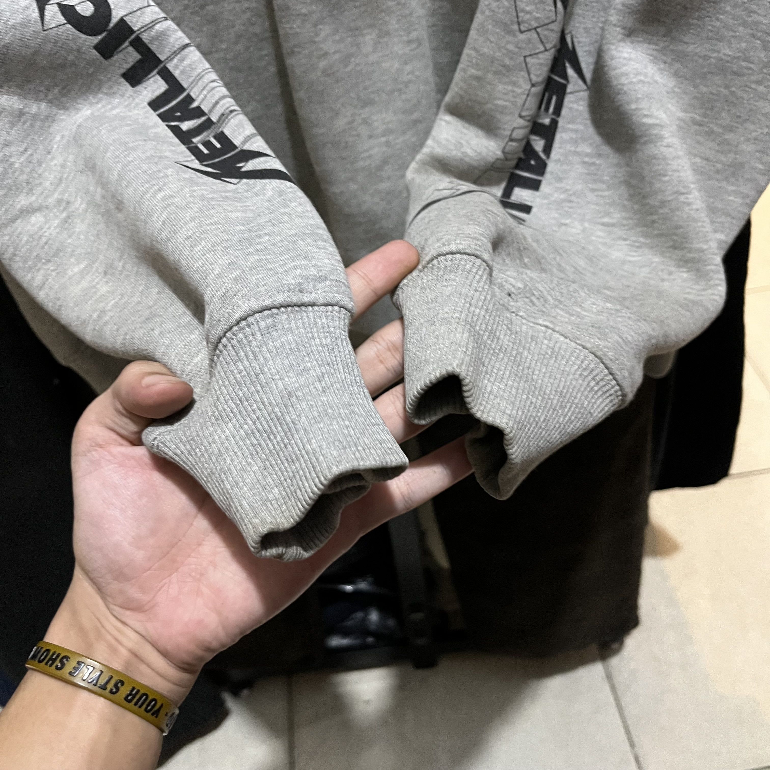 Band Tees × GU × Metallica Gu metallica hoodie Size US M / EU 48-50 / 2 - 7 Thumbnail