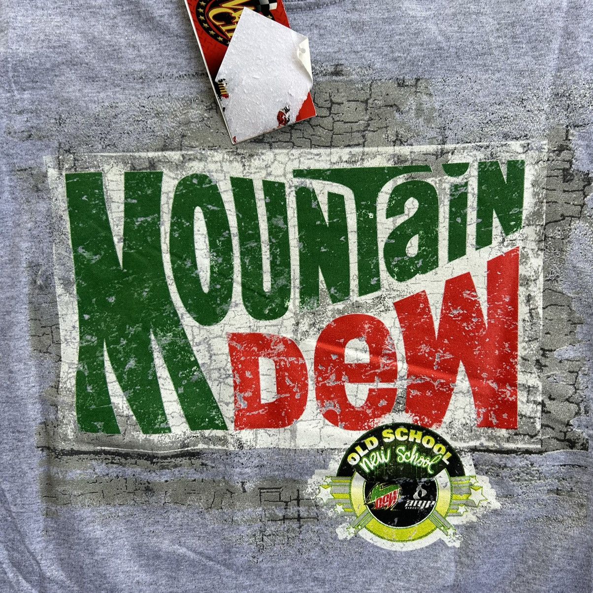 Chase Authentics × NASCAR × Vintage Vintage Y2K NASCAR Dale Jr Mountain Dew Racing T Shirt Size US M / EU 48-50 / 2 - 4 Thumbnail