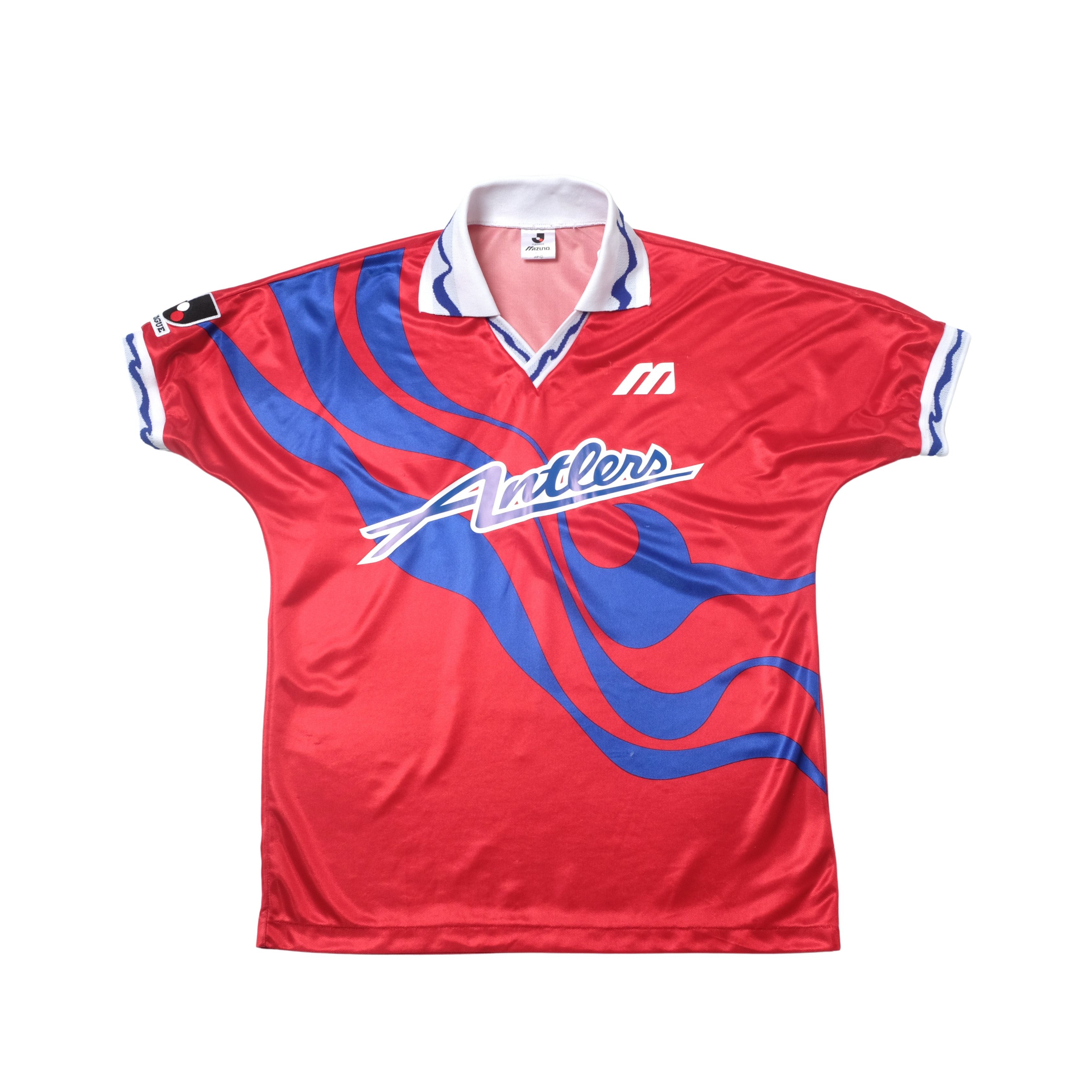 Mizuno 1995/97 Kashima Antlers Home Shirt J-League Mizuno (M) Size US M / EU 48-50 / 2 - 1 Thumbnail
