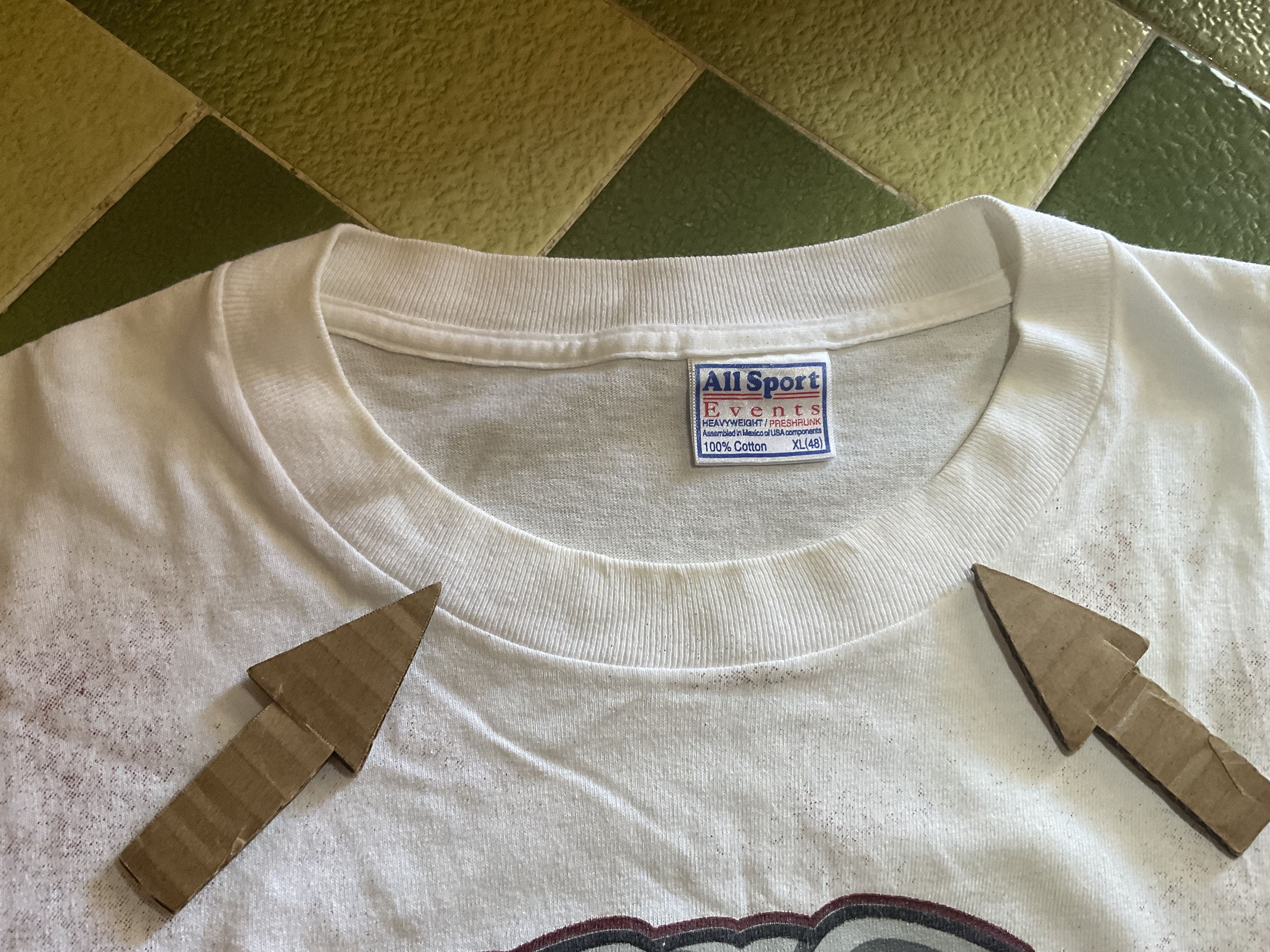 NCAA Vintage 90s Alabama Crimson Tide football All Over Print Tee Size US XL / EU 56 / 4 - 6 Thumbnail