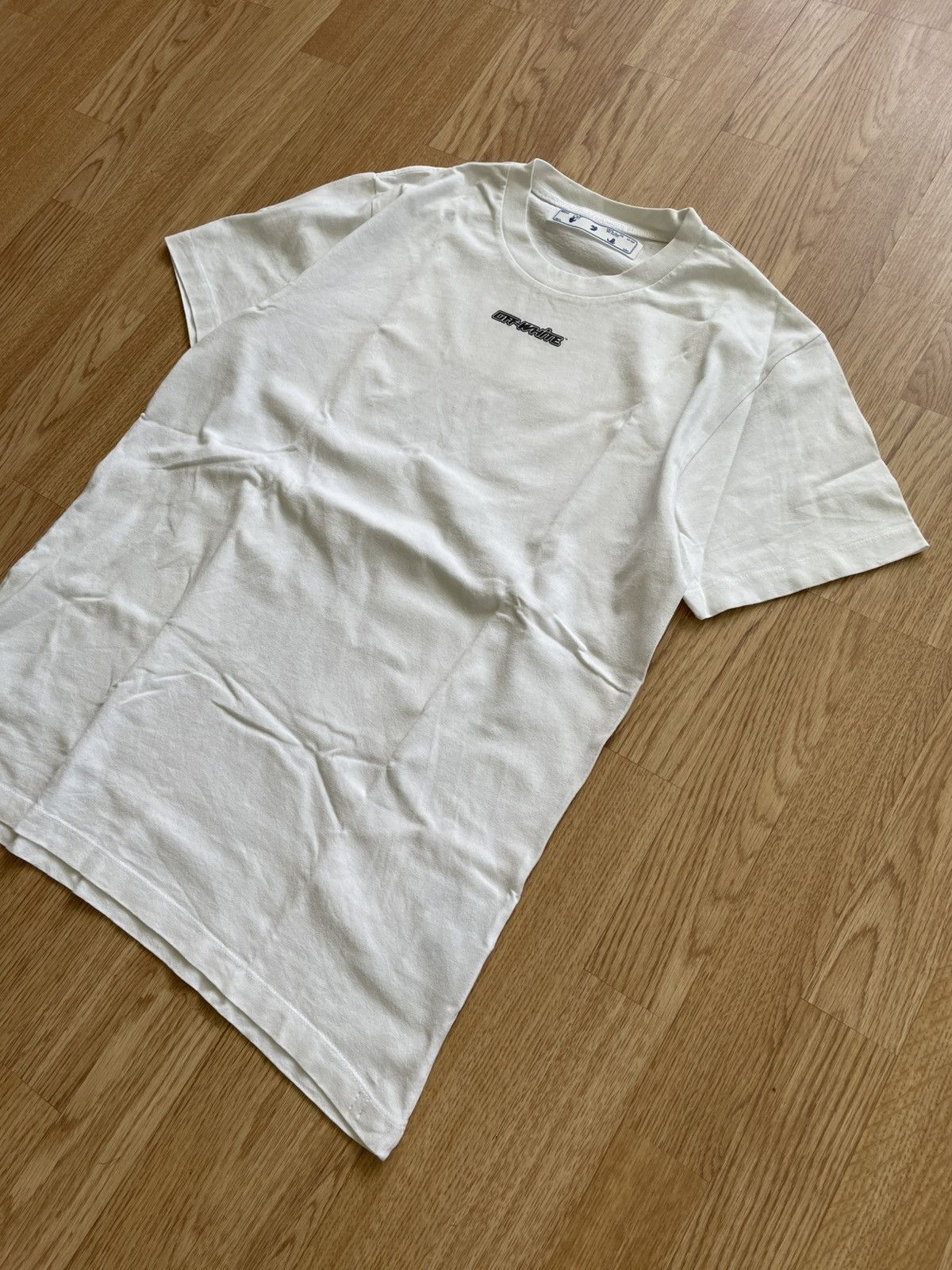 Off-White × Virgil Abloh Off-White White T-Shirt Size US M / EU 48-50 / 2 - 3 Thumbnail