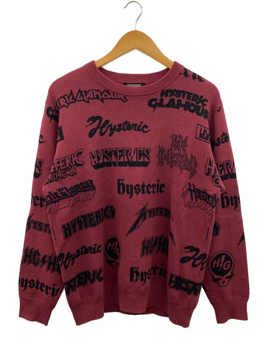 Hysteric Glamour All Over Metal Logo Knit Sweater - Hysteric Size US M / EU 48-50 / 2 - 1 Thumbnail