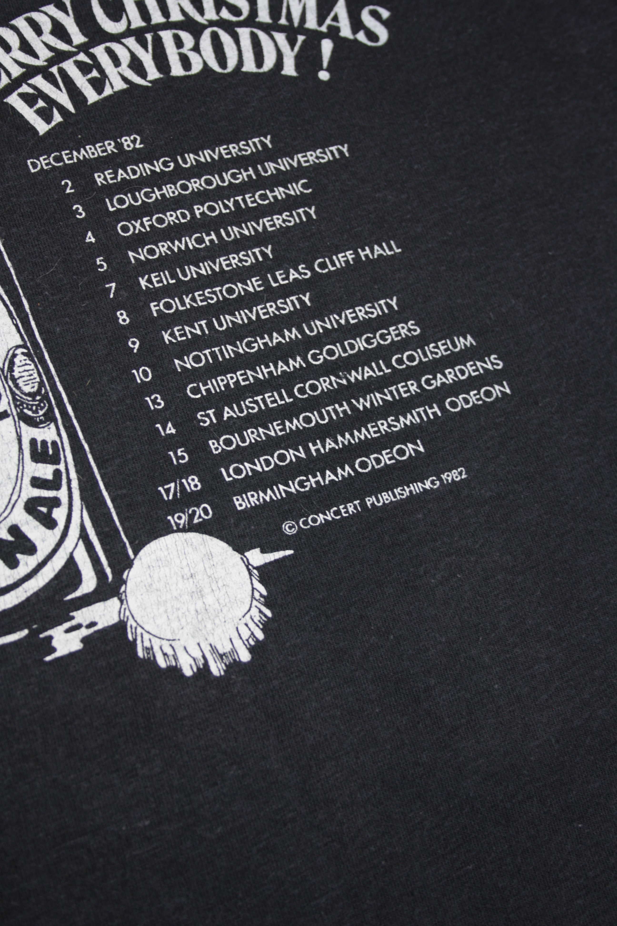 Band Tees × Vintage Slade On Stage 1982 Album Promo Christmas Tour T-Shirt Size L / US 10 / IT 46 - 5 Thumbnail