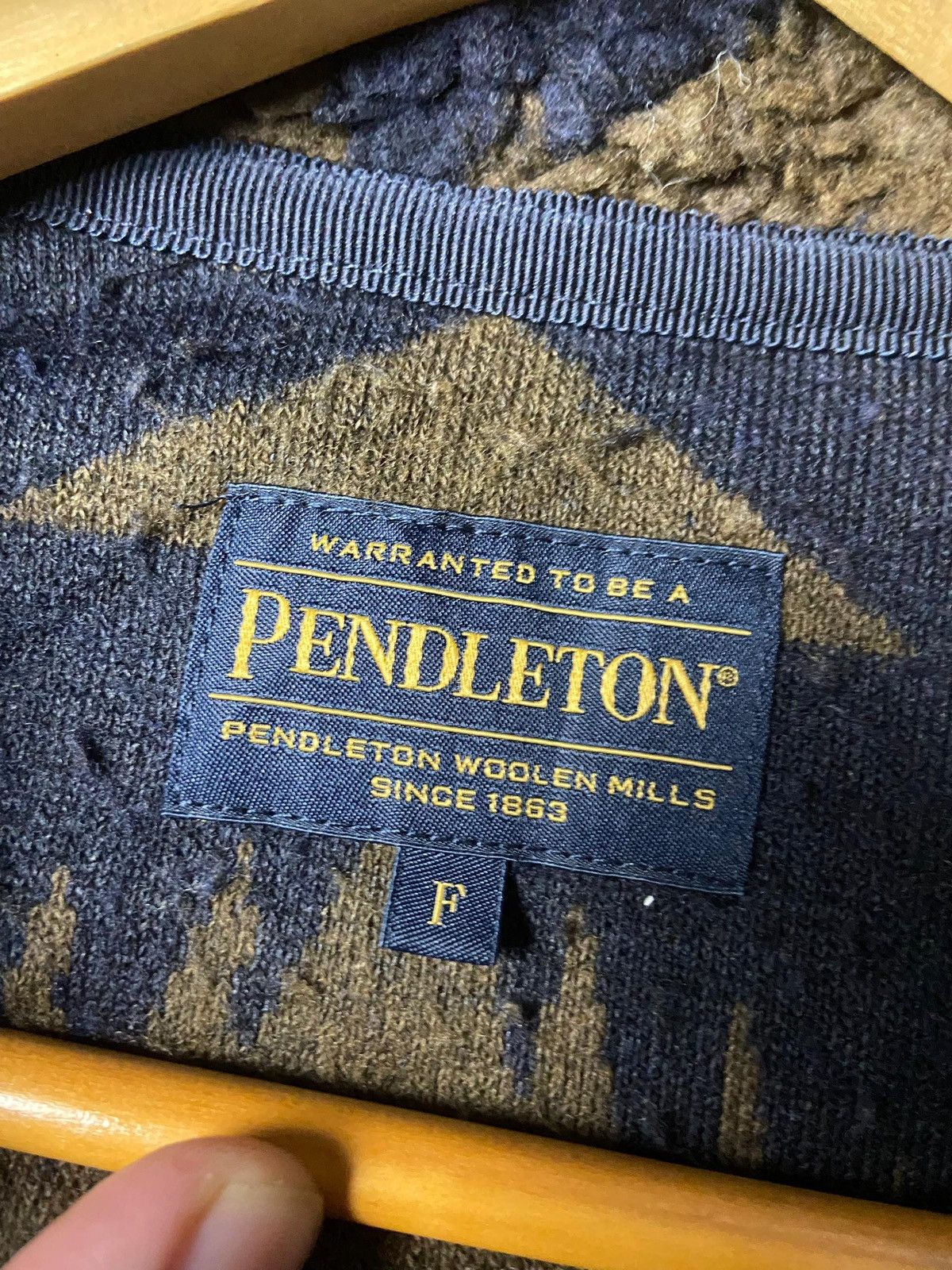 Pendleton Pendleton Woolen Mills Native Navajo Fleece Jacket (155) Size US L / EU 52-54 / 3 - 7 Thumbnail
