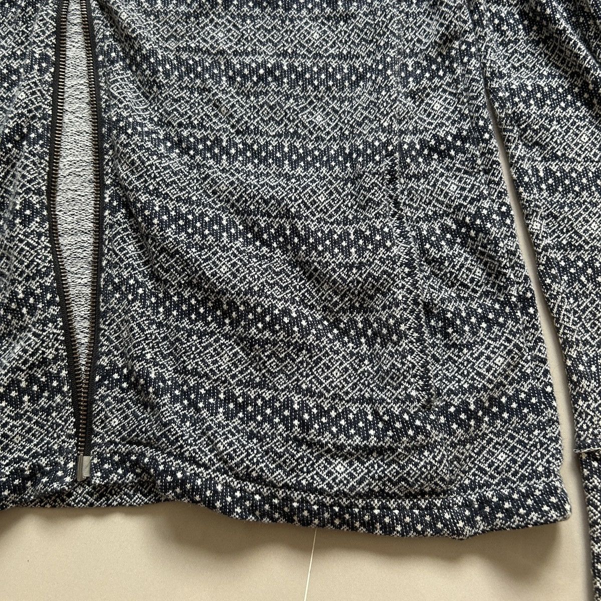 PPFM Vintage Y2K PPFM Zip-Up Knit Hoodie Size US S / EU 44-46 / 1 - 11 Thumbnail