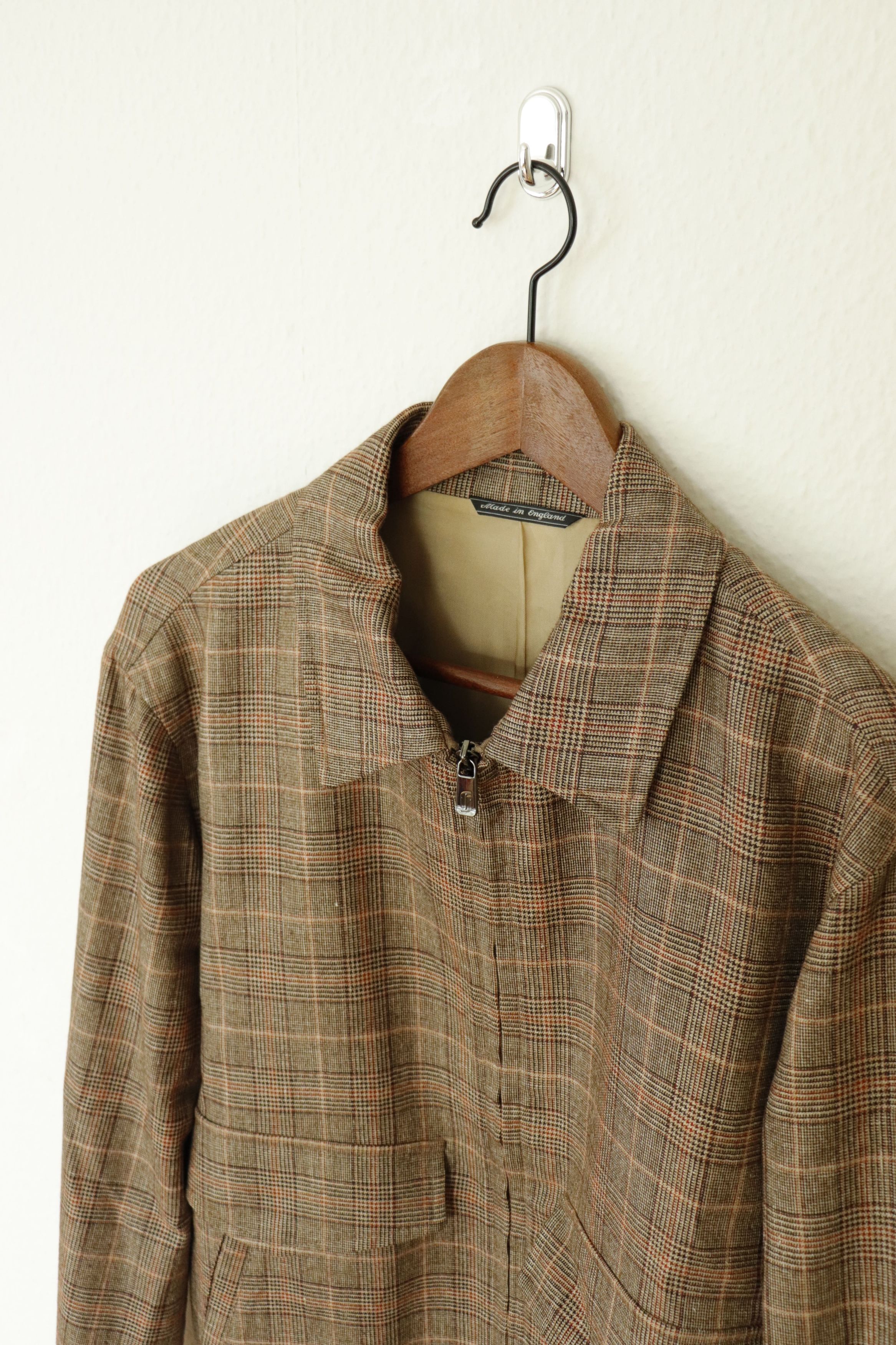 Richard James Prince of Wales Check Wool and Silk Blouson Size US M / EU 48-50 / 2 - 3 Thumbnail