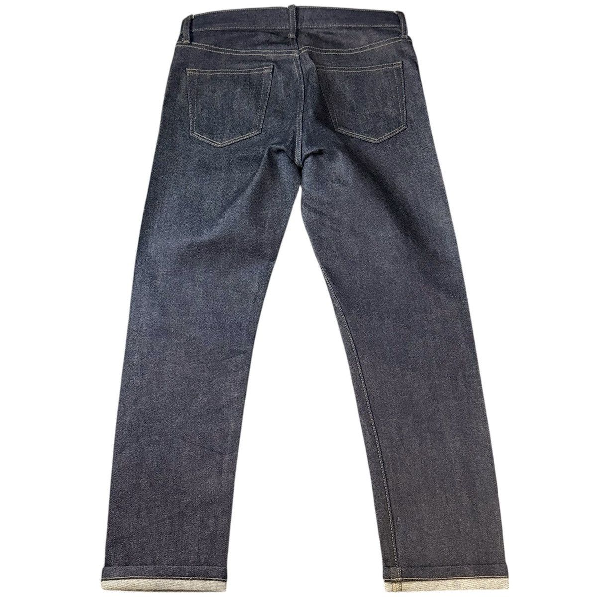 Undercover × Uniqlo 🔥🇯🇵 Japanese Raw Denim Uniqlo Indigo Selvedge Archive Jeans Size US 31 - 2 Thumbnail