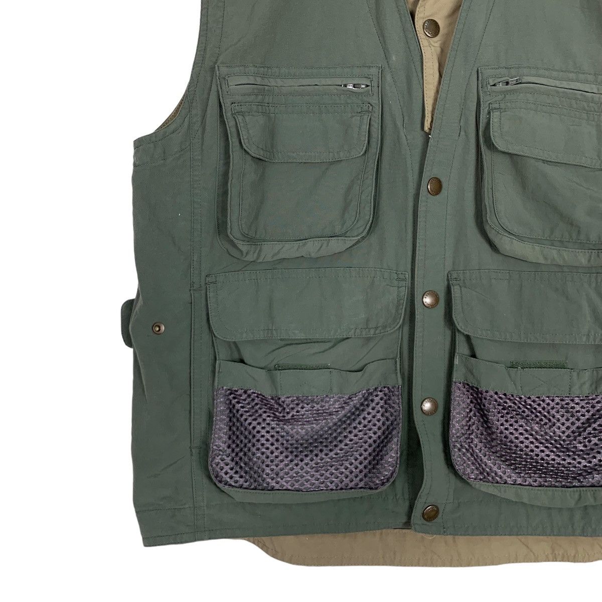 Japanese Brand AXES QUIN Double Layer Utility Vest #0440-C20 Size US M / EU 48-50 / 2 - 3 Thumbnail
