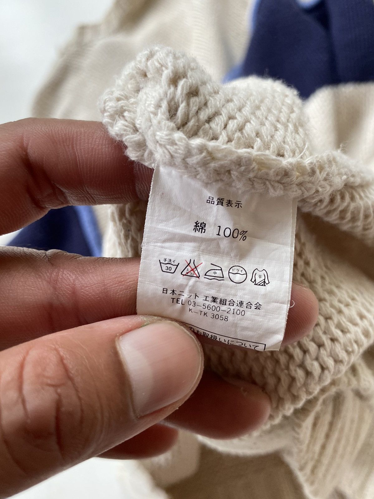 Vans × Vintage Vtg 90s Vans Usa Knitwear Swetaer Size US M / EU 48-50 / 2 - 8 Thumbnail