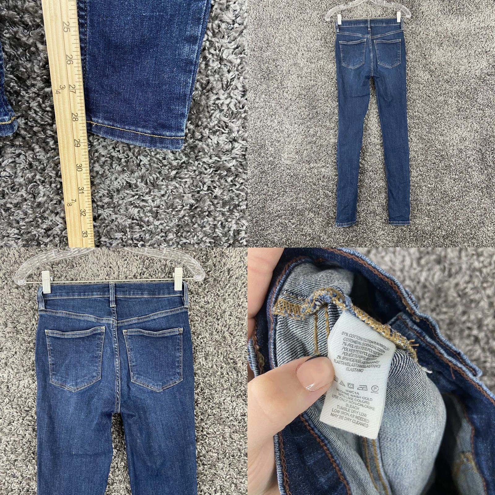 Free People Free People Jeans Women’s 26R Blue Skinny Denim Pockets Size 26" / US 2 / IT 38 - 8 Thumbnail
