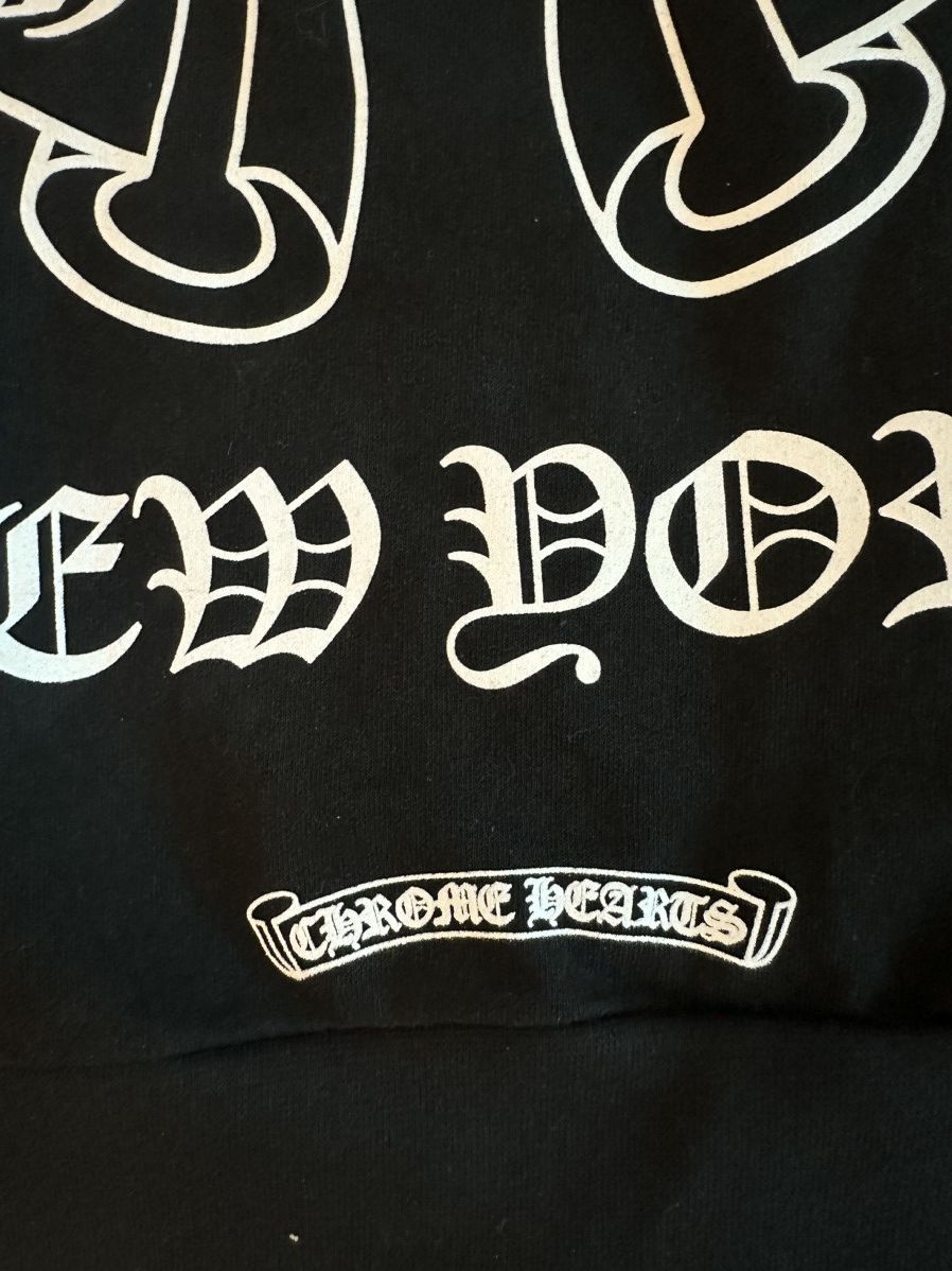 Chrome Hearts 🔥Chrome Hearts NY Exclusive Black Zip Up Hoodie🔥 Size US XXL / EU 58 / 5 - 8 Thumbnail