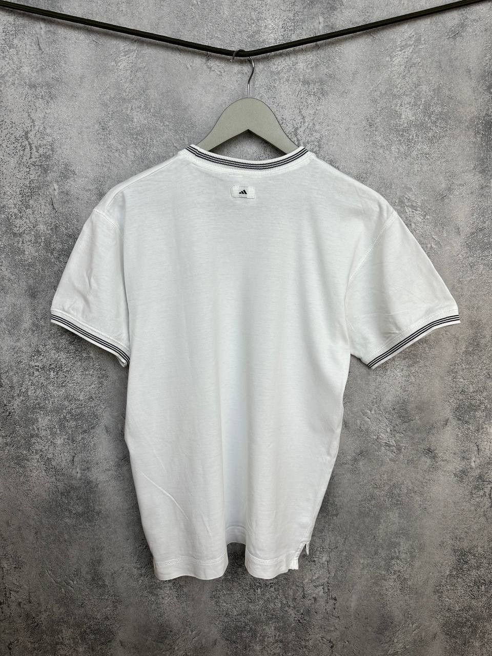 Adidas Adidas Vintage Retro Ringer T-Shirt White Small Logo Size US S / EU 44-46 / 1 - 2 Thumbnail