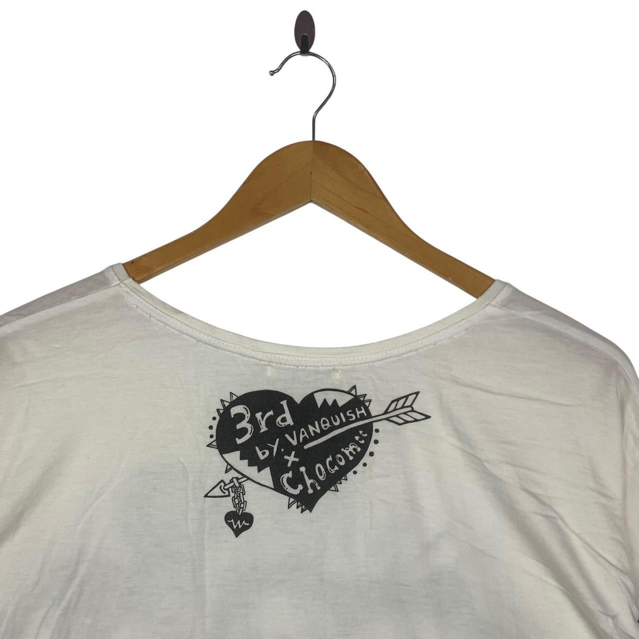 Vanquish VANQUISH 3RD x CHOCO MAGAZINE Doki Doki Tee Shirt Top Size L / US 10 / IT 46 - 6 Thumbnail